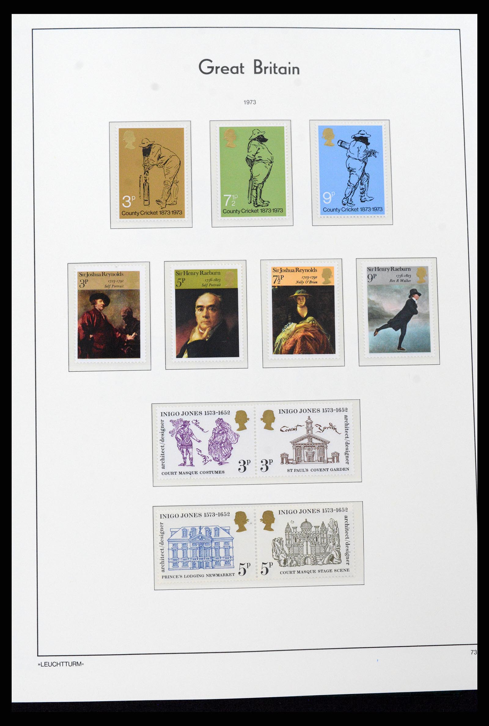 37273 061 - Postzegelverzameling 37273 Engeland 1935-1989.