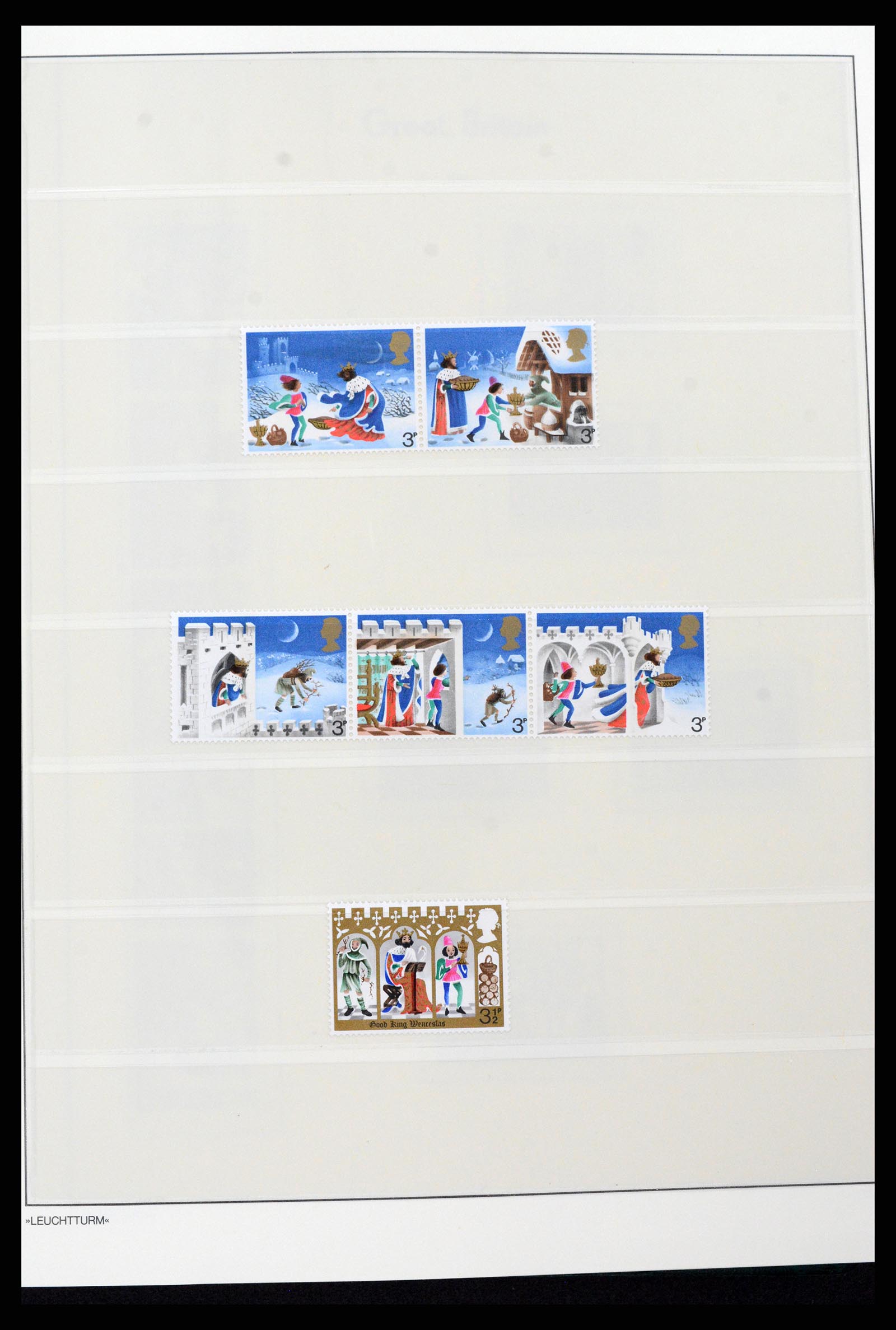 37273 062 - Postzegelverzameling 37273 Engeland 1935-1989.