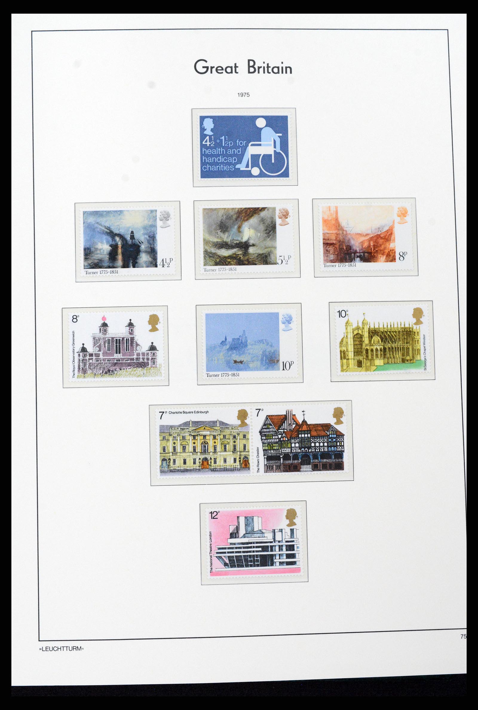37273 066 - Postzegelverzameling 37273 Engeland 1935-1989.