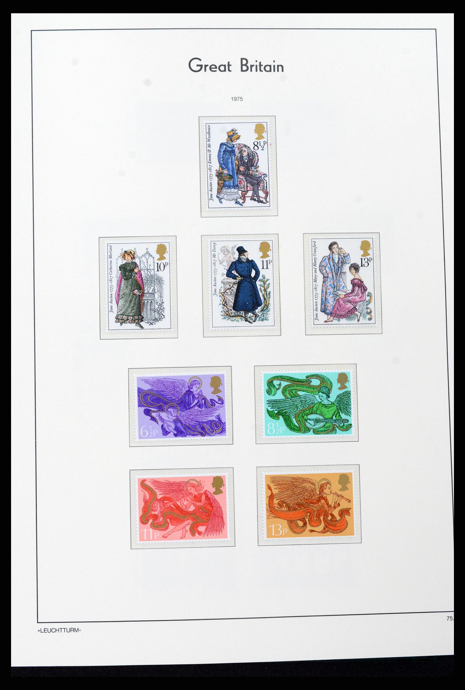 37273 068 - Postzegelverzameling 37273 Engeland 1935-1989.