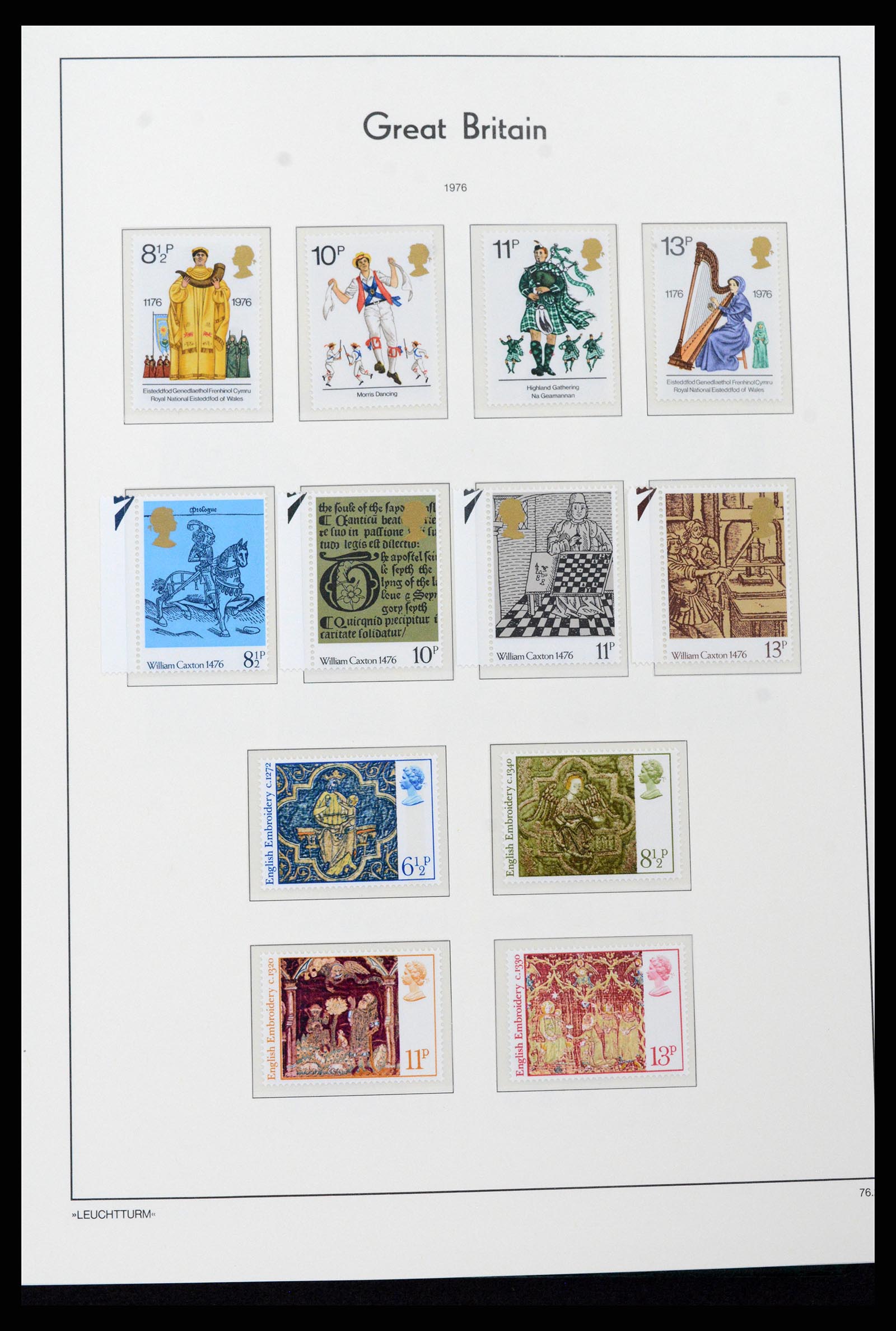 37273 070 - Postzegelverzameling 37273 Engeland 1935-1989.