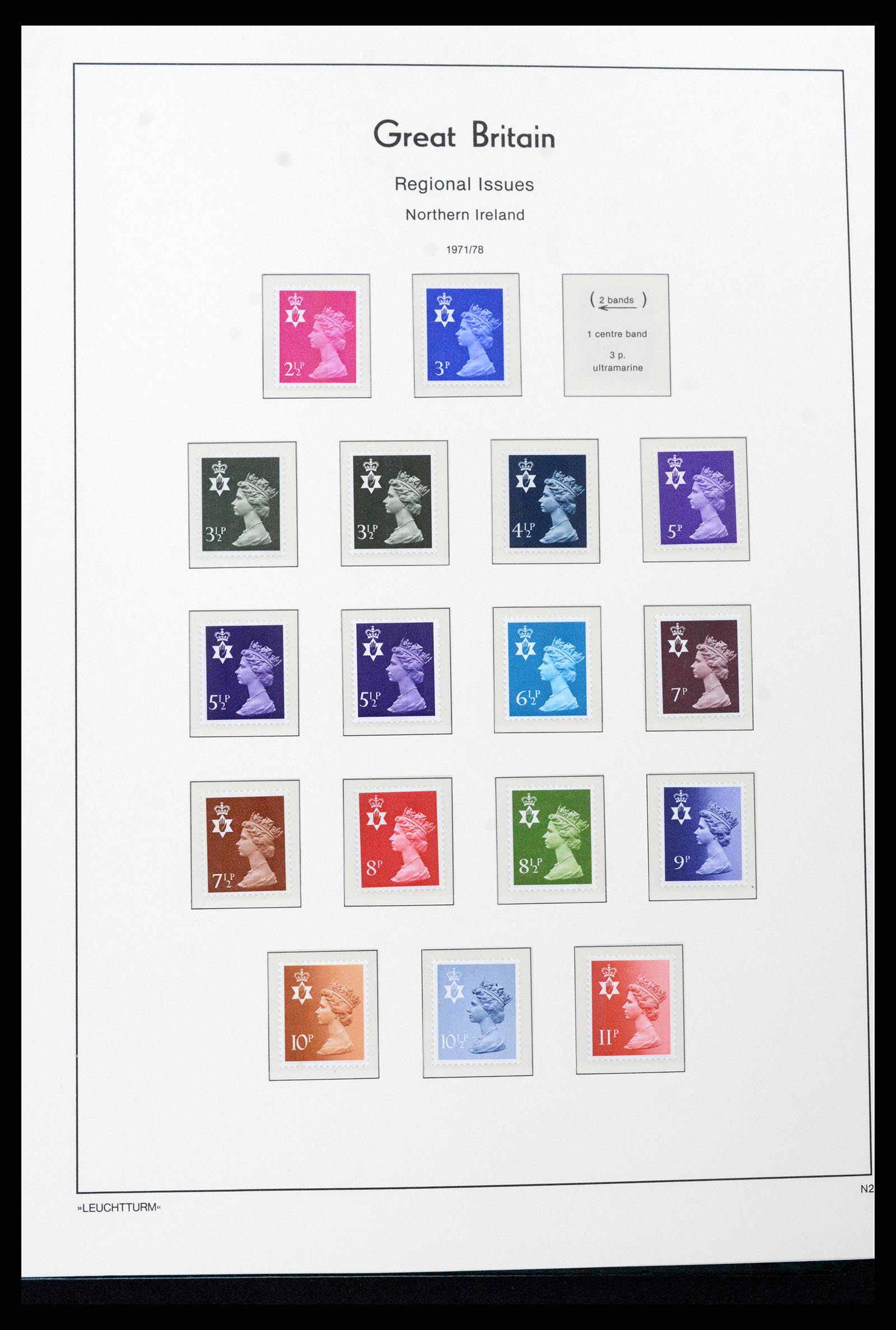 37273 081 - Postzegelverzameling 37273 Engeland 1935-1989.