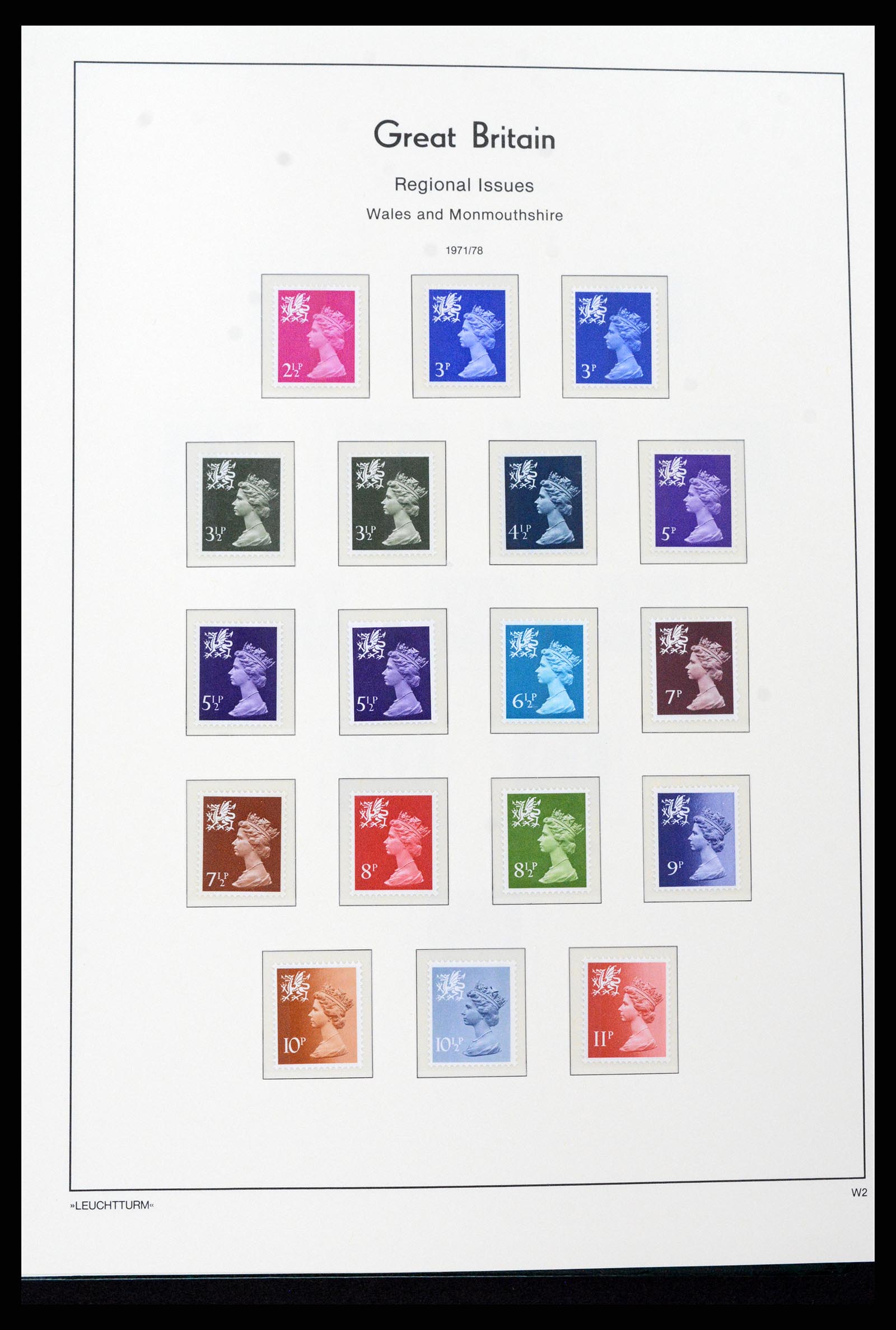 37273 083 - Postzegelverzameling 37273 Engeland 1935-1989.