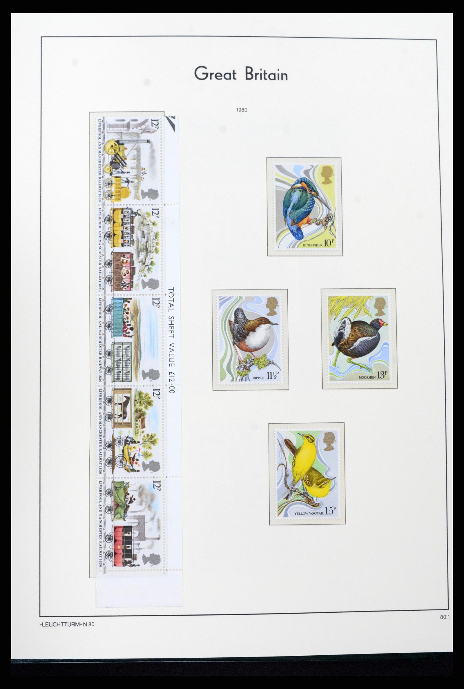 37273 089 - Postzegelverzameling 37273 Engeland 1935-1989.