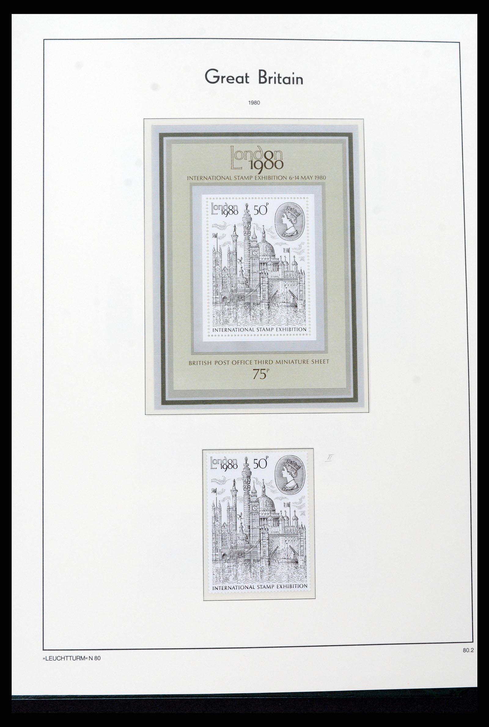 37273 090 - Postzegelverzameling 37273 Engeland 1935-1989.