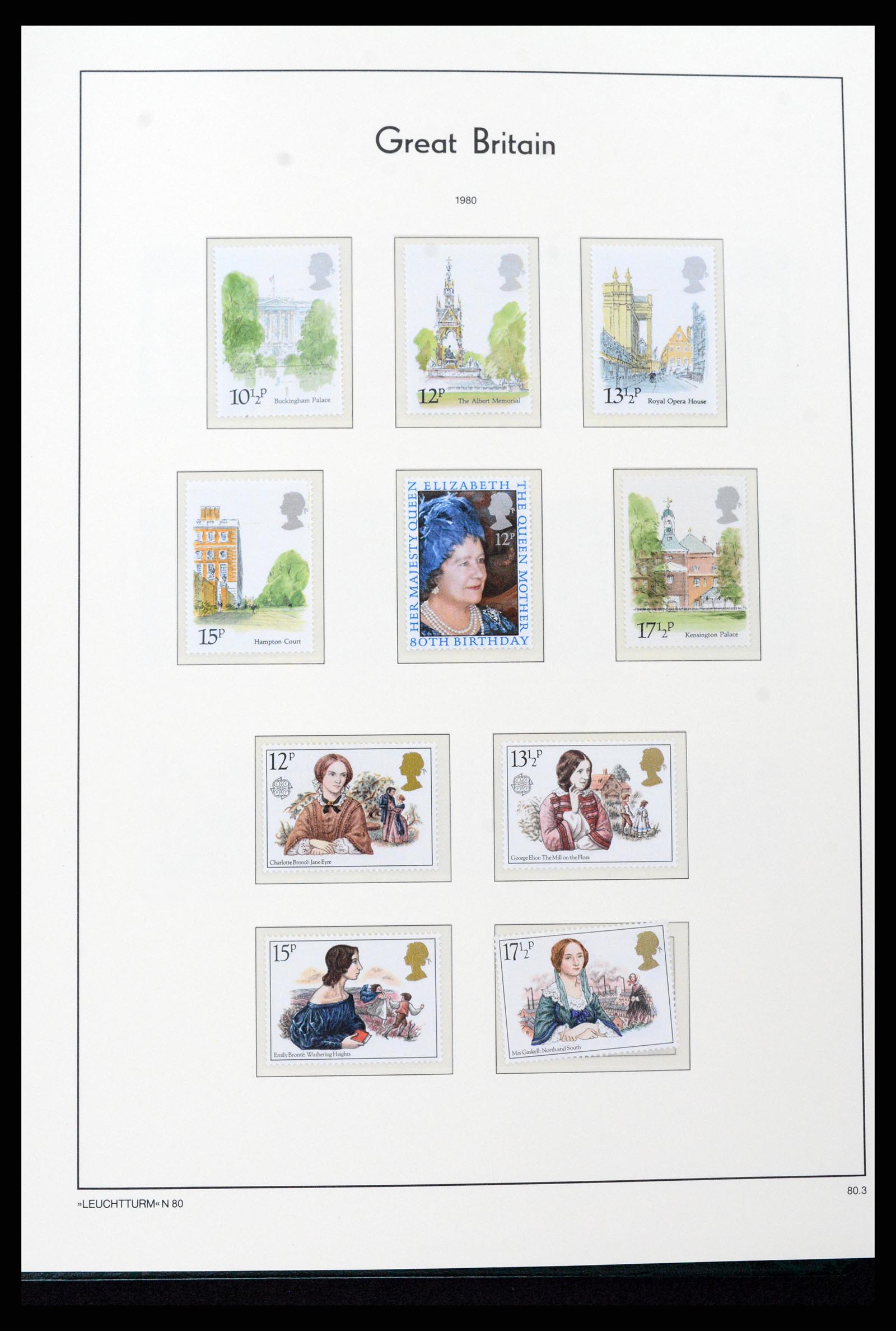 37273 091 - Postzegelverzameling 37273 Engeland 1935-1989.