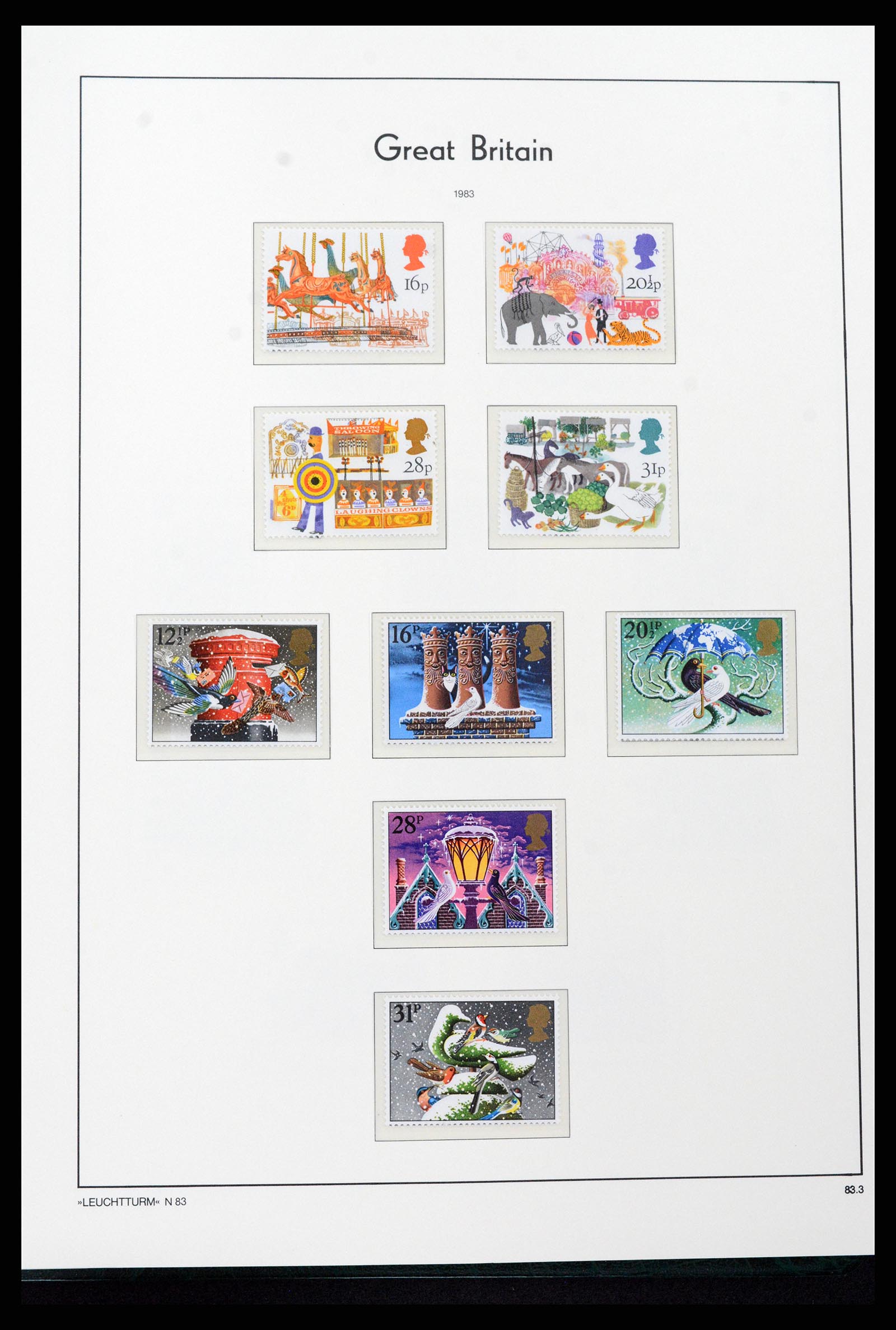37273 101 - Postzegelverzameling 37273 Engeland 1935-1989.