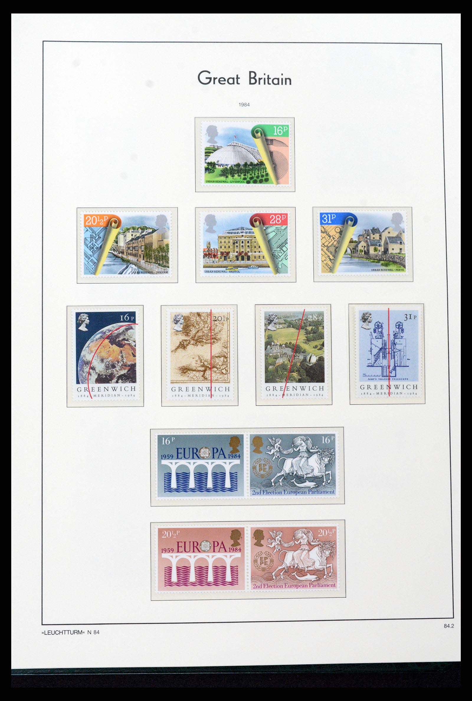 37273 103 - Stamp collection 37273 Great Britain 1935-1989.