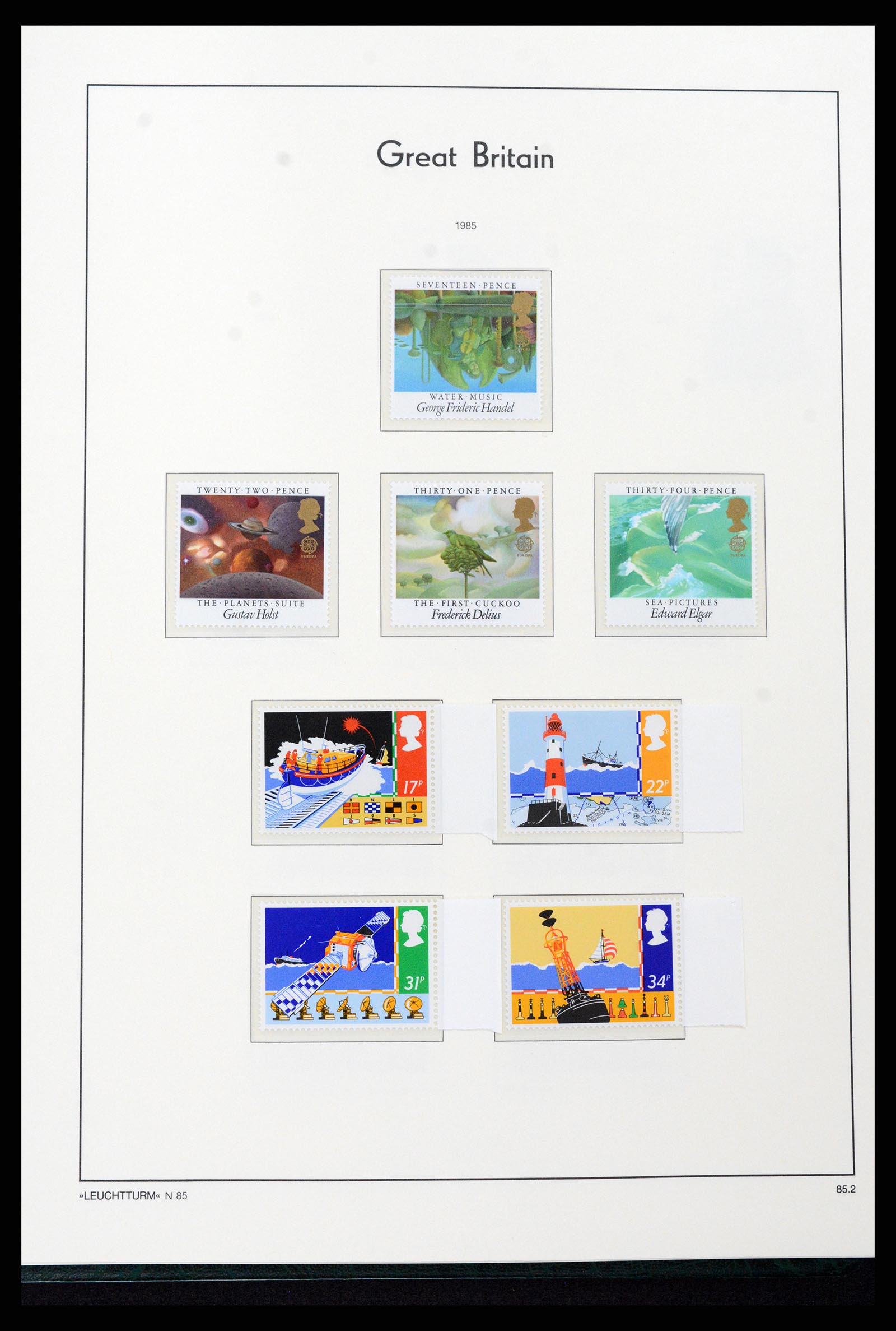 37273 110 - Postzegelverzameling 37273 Engeland 1935-1989.