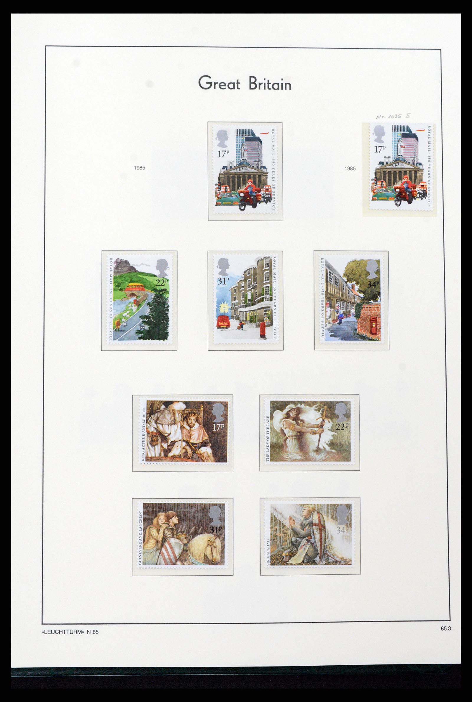 37273 111 - Postzegelverzameling 37273 Engeland 1935-1989.
