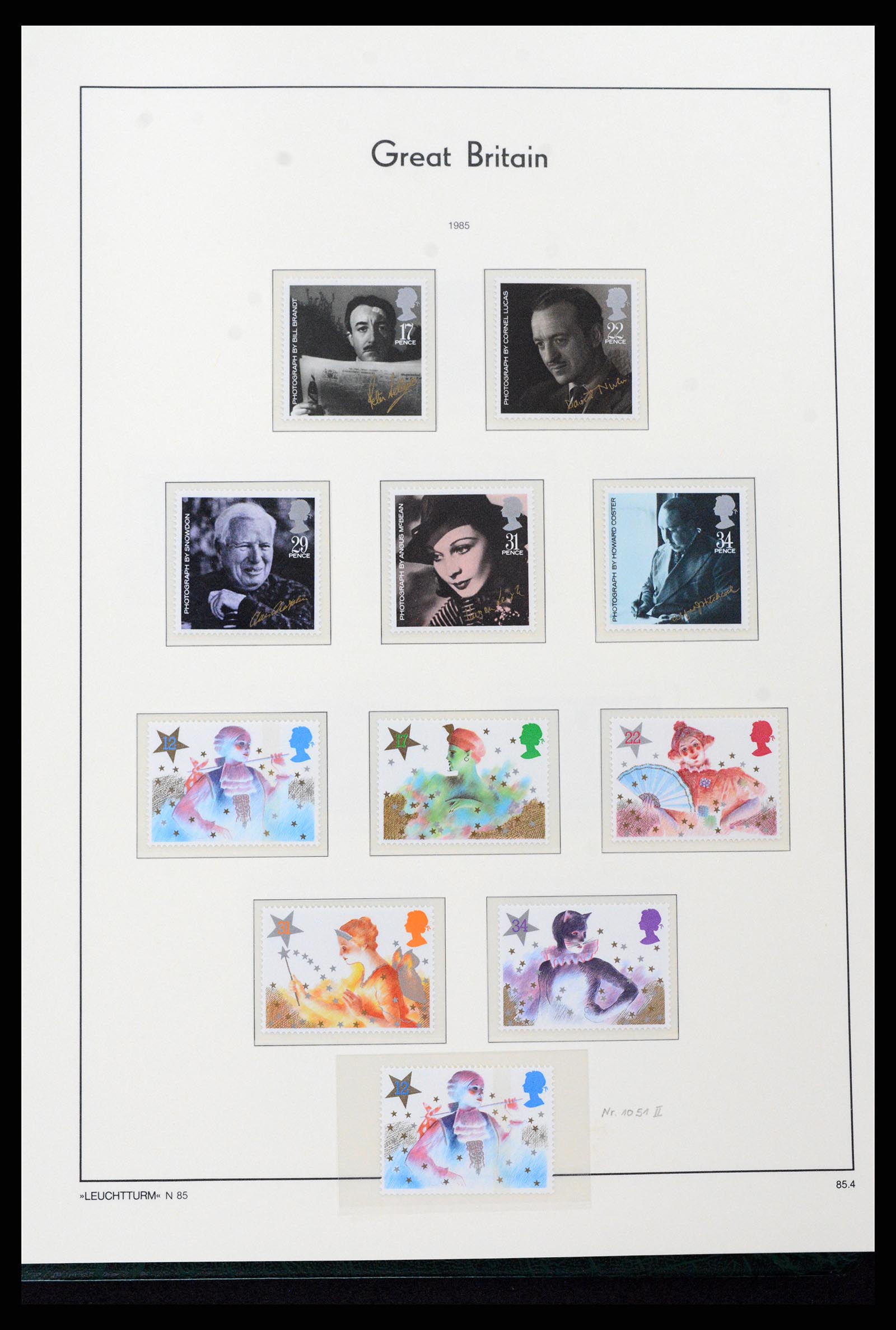 37273 112 - Postzegelverzameling 37273 Engeland 1935-1989.