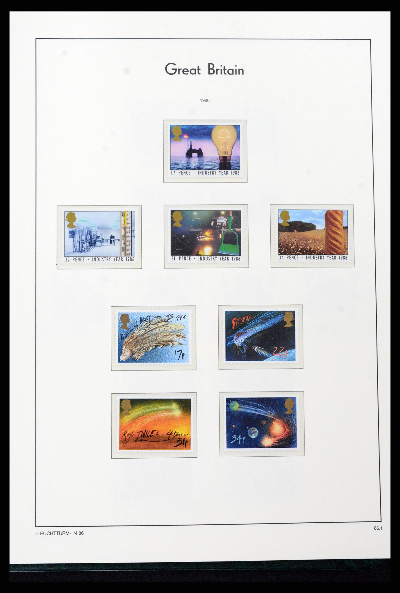 37273 113 - Postzegelverzameling 37273 Engeland 1935-1989.