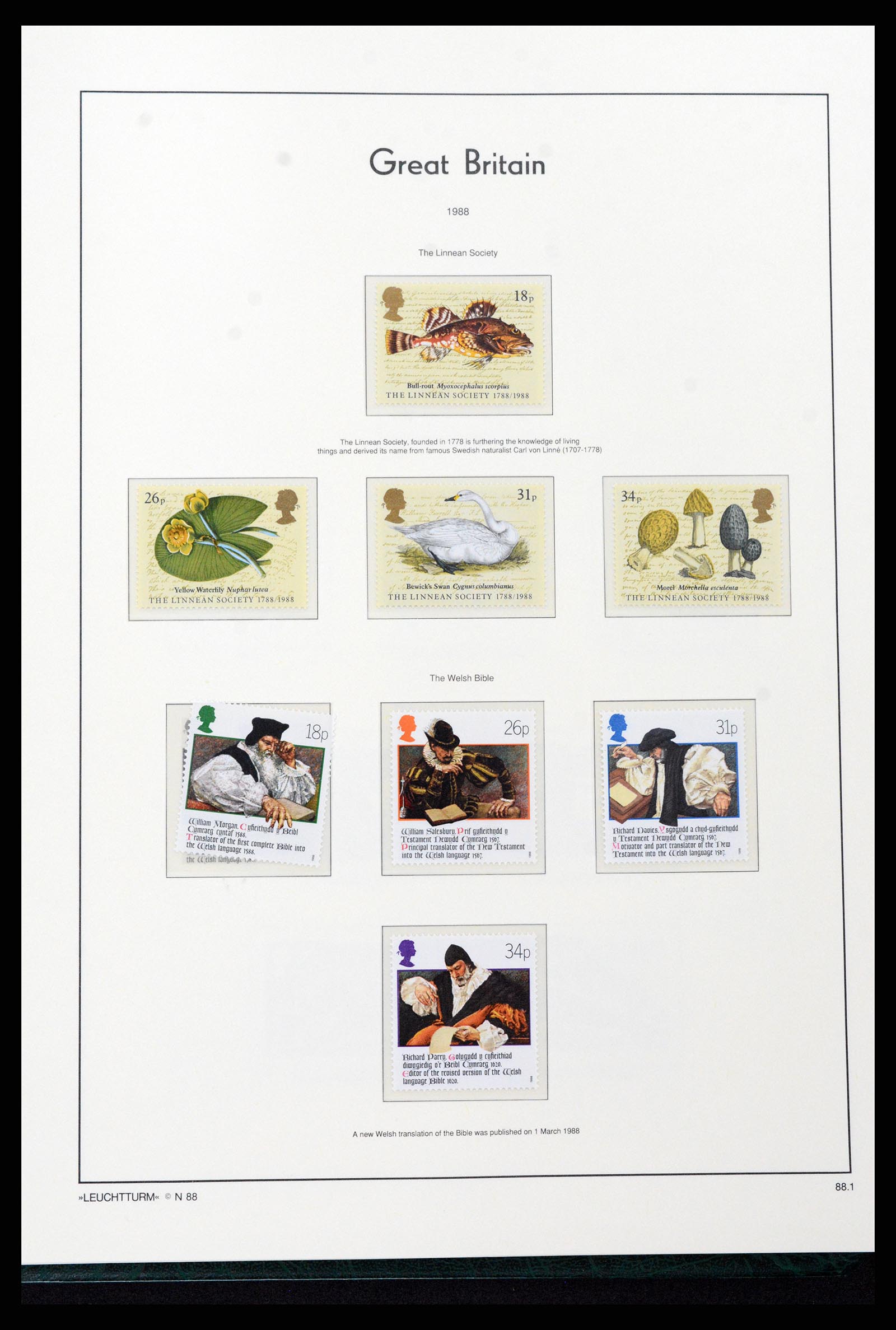 37273 121 - Postzegelverzameling 37273 Engeland 1935-1989.