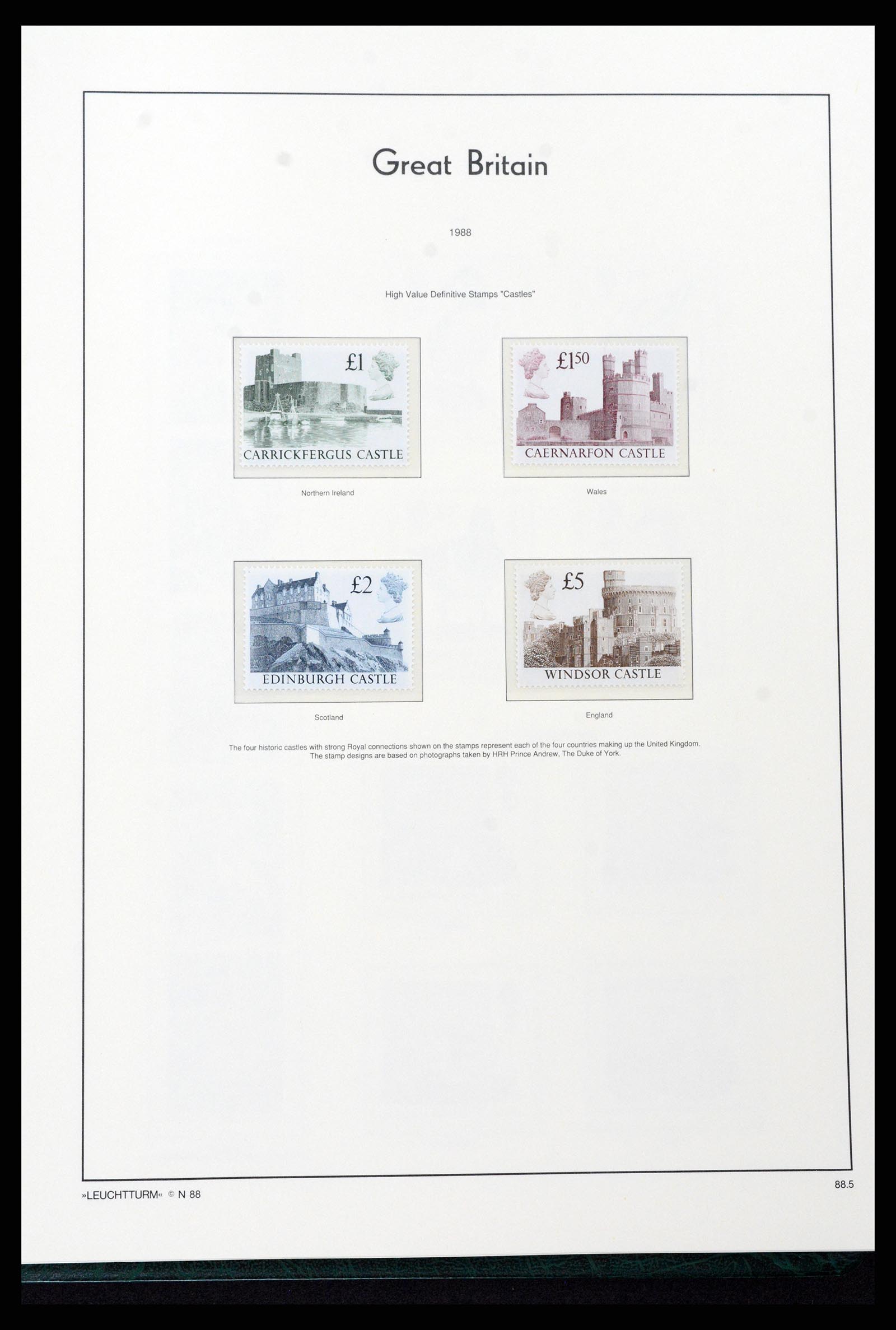 37273 125 - Postzegelverzameling 37273 Engeland 1935-1989.