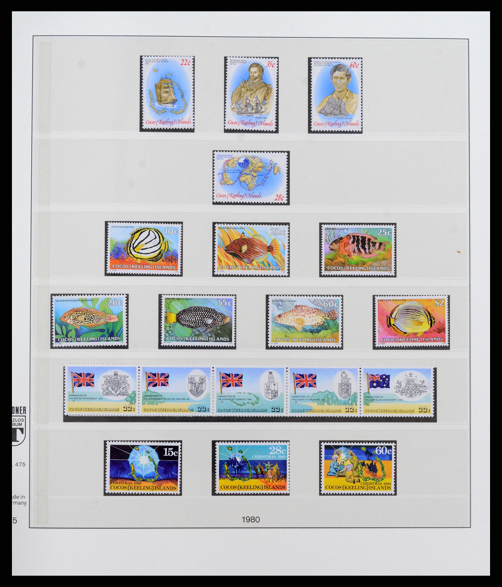 37274 005 - Postzegelverzameling 37274 Cocos Islands 1963-2020!