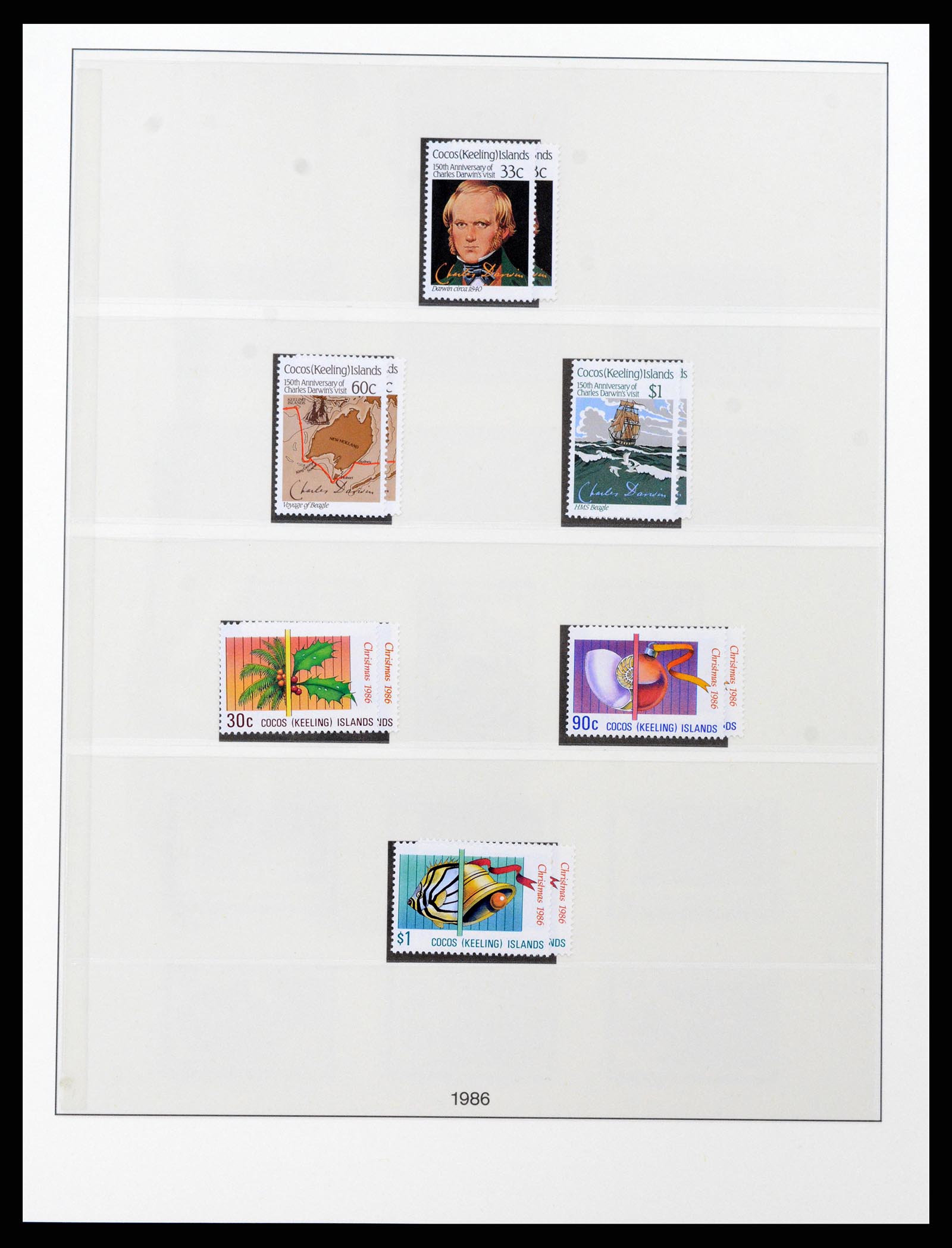 37274 016 - Postzegelverzameling 37274 Cocos Islands 1963-2020!