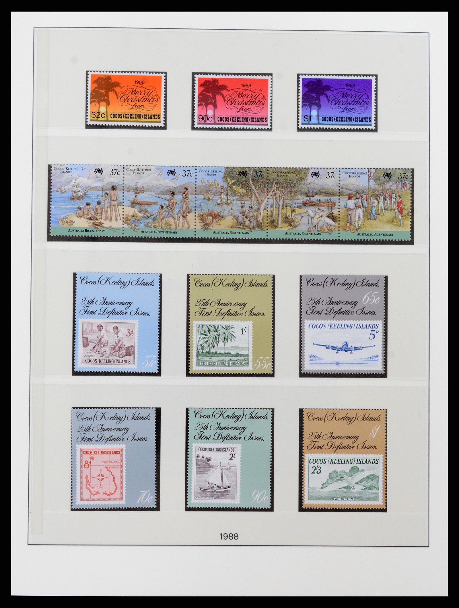 37274 018 - Postzegelverzameling 37274 Cocos Islands 1963-2020!