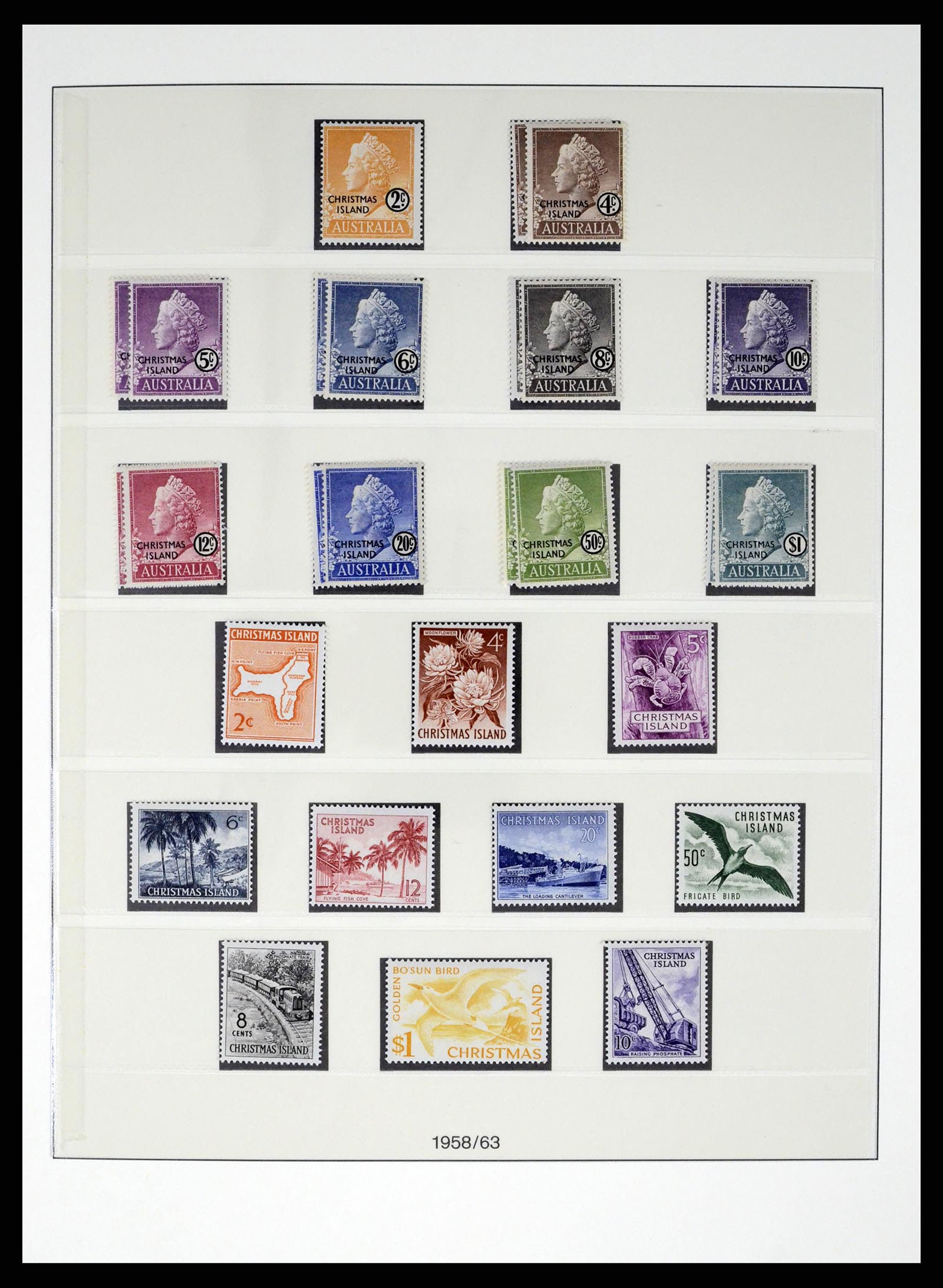 37276 001 - Postzegelverzameling 37276 Christmas Islands 1958-2020!
