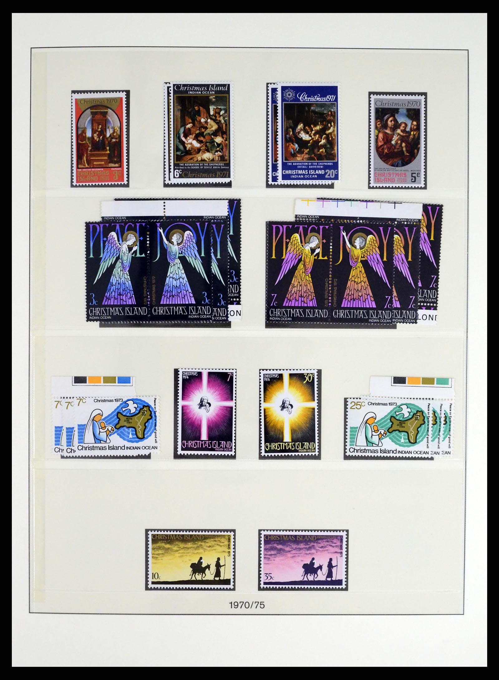 37276 003 - Postzegelverzameling 37276 Christmas Islands 1958-2020!