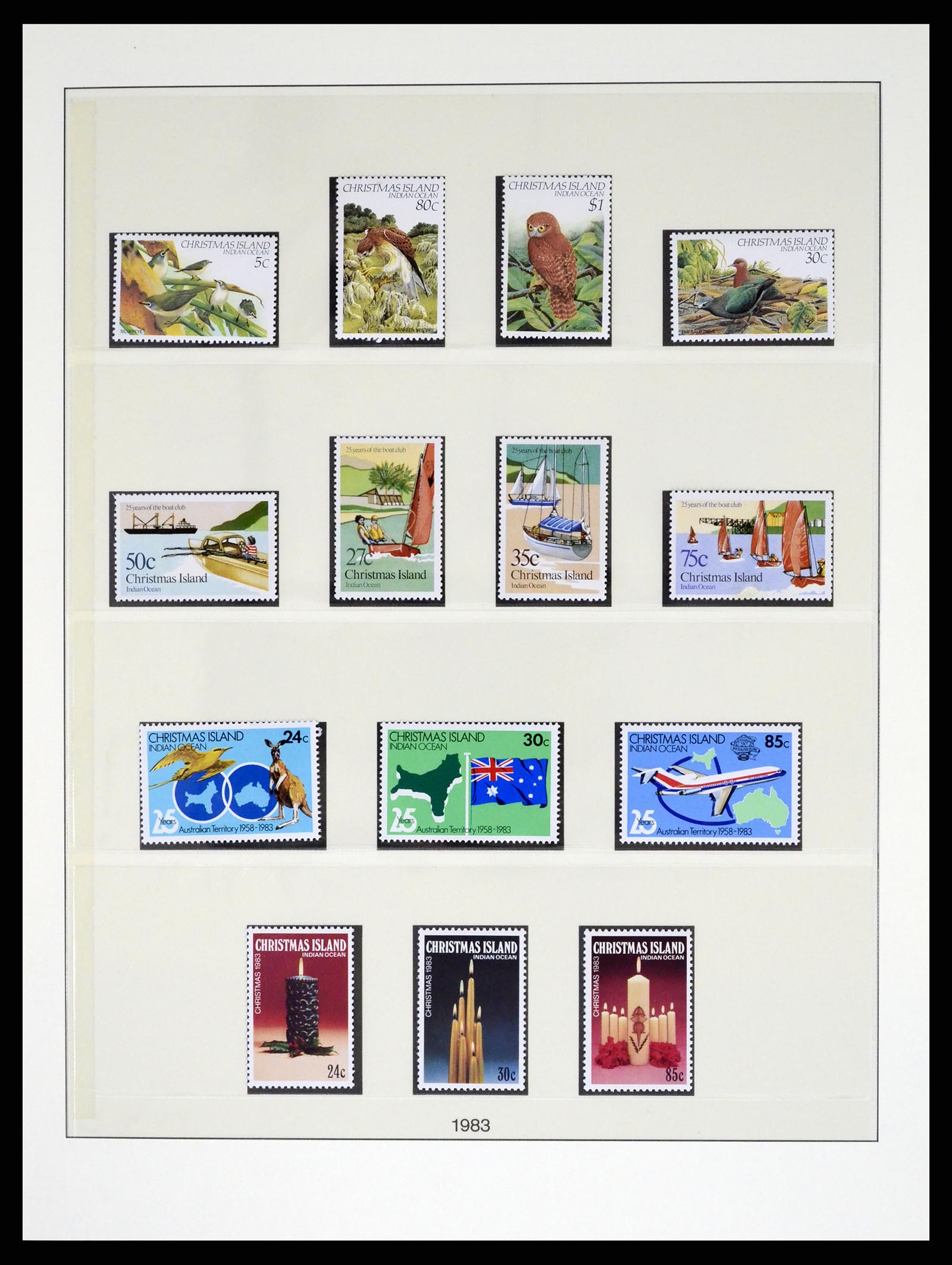 37276 017 - Postzegelverzameling 37276 Christmas Islands 1958-2020!