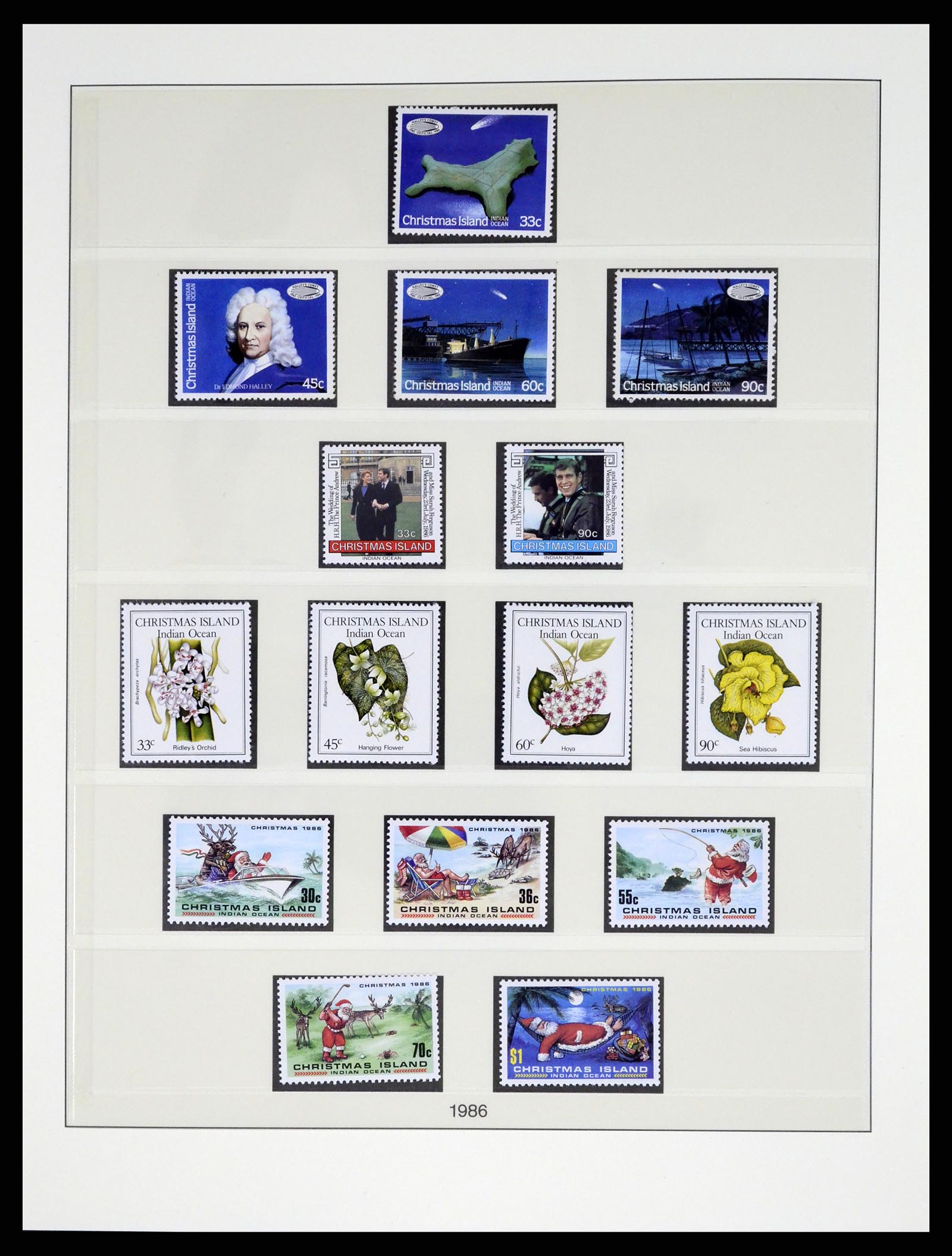 37276 022 - Postzegelverzameling 37276 Christmas Islands 1958-2020!
