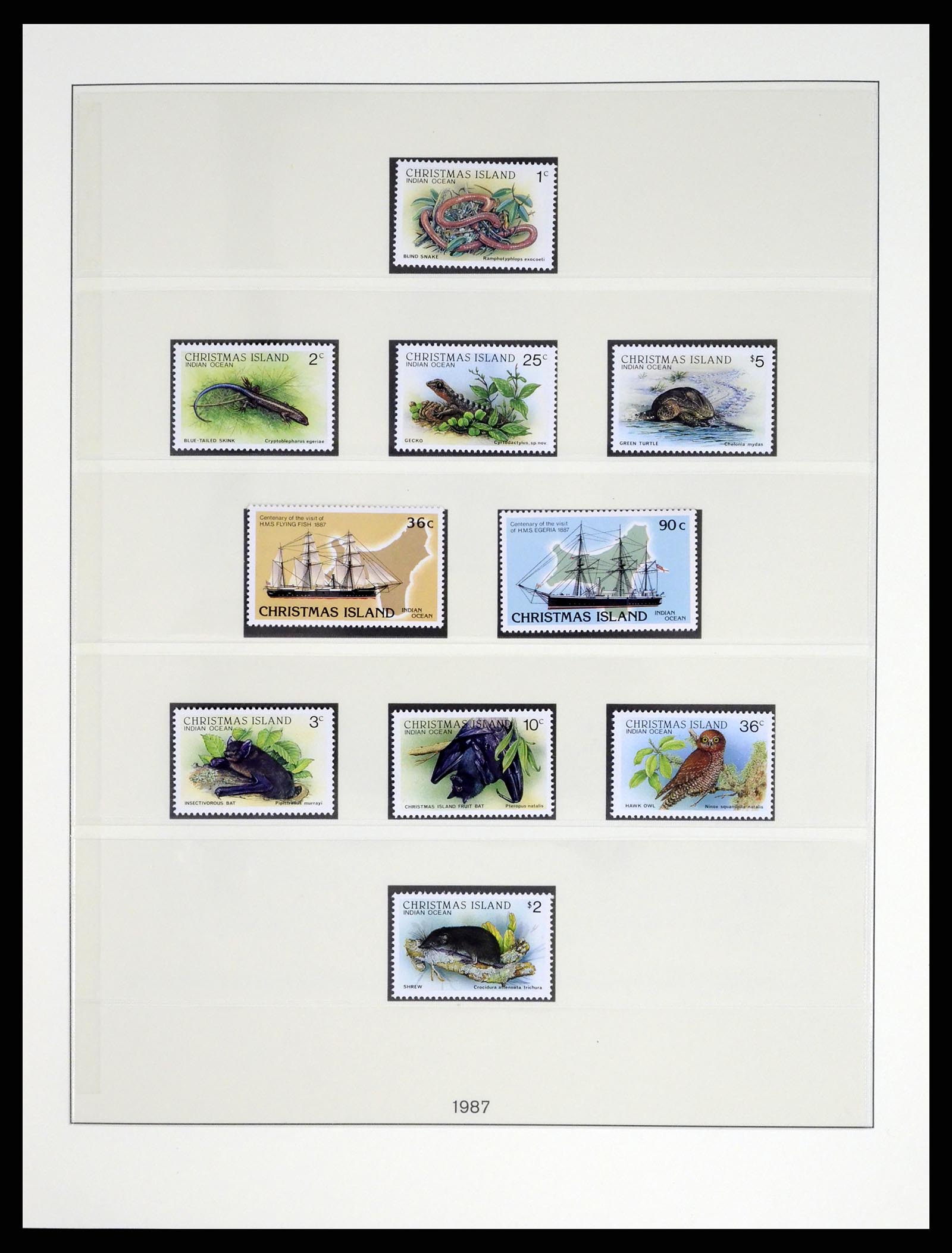 37276 023 - Postzegelverzameling 37276 Christmas Islands 1958-2020!