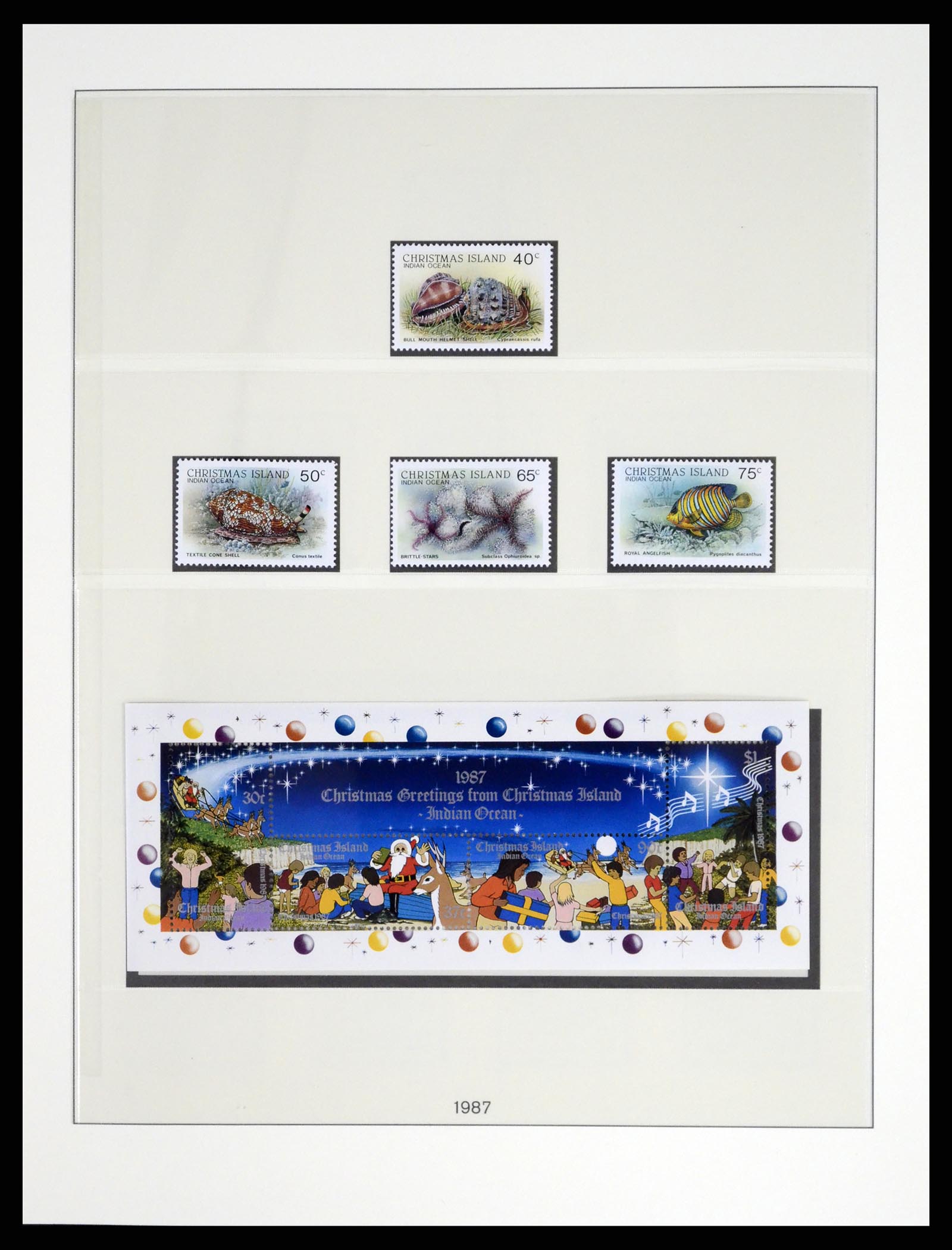 37276 024 - Postzegelverzameling 37276 Christmas Islands 1958-2020!