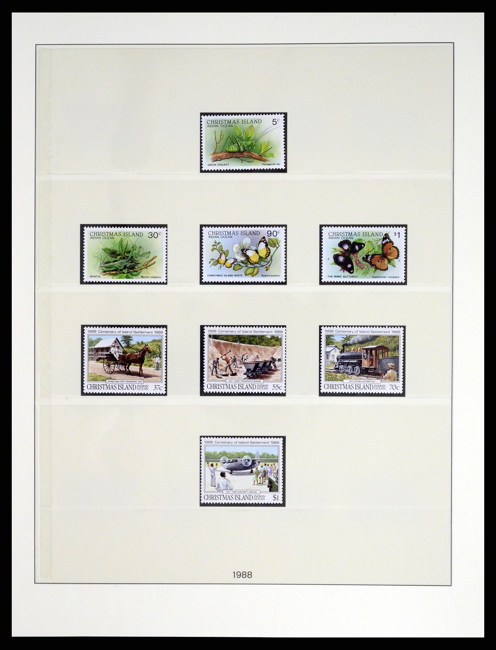 37276 026 - Postzegelverzameling 37276 Christmas Islands 1958-2020!