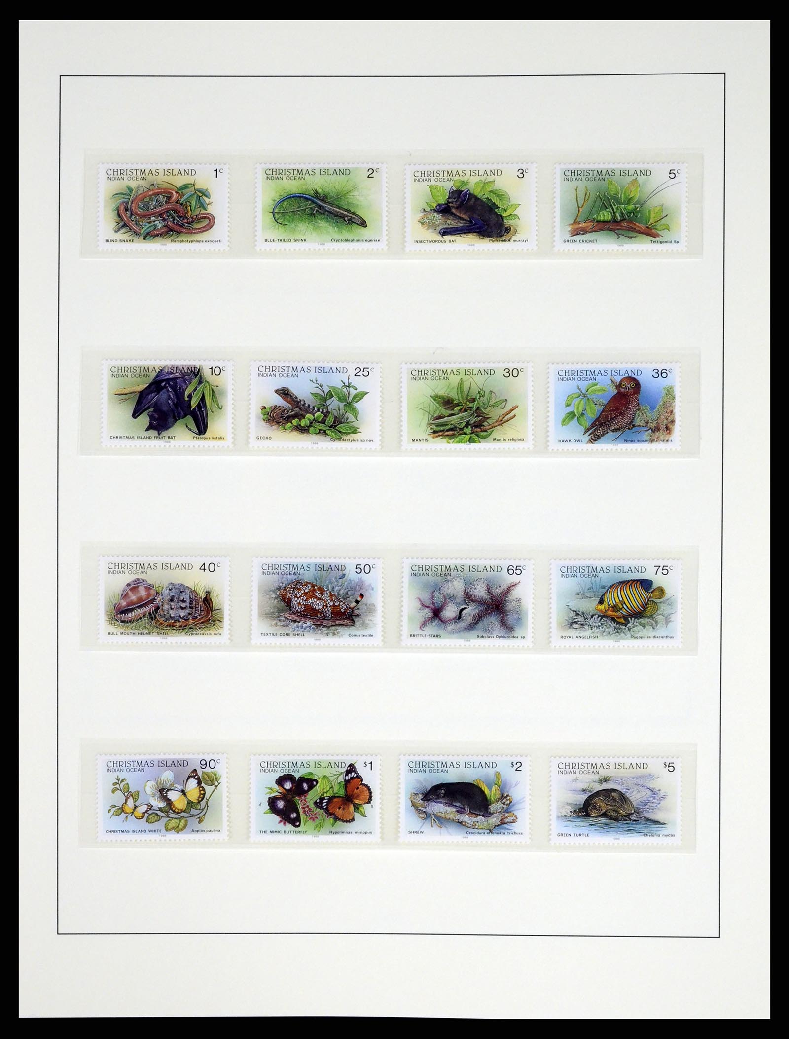 37276 027 - Postzegelverzameling 37276 Christmas Islands 1958-2020!