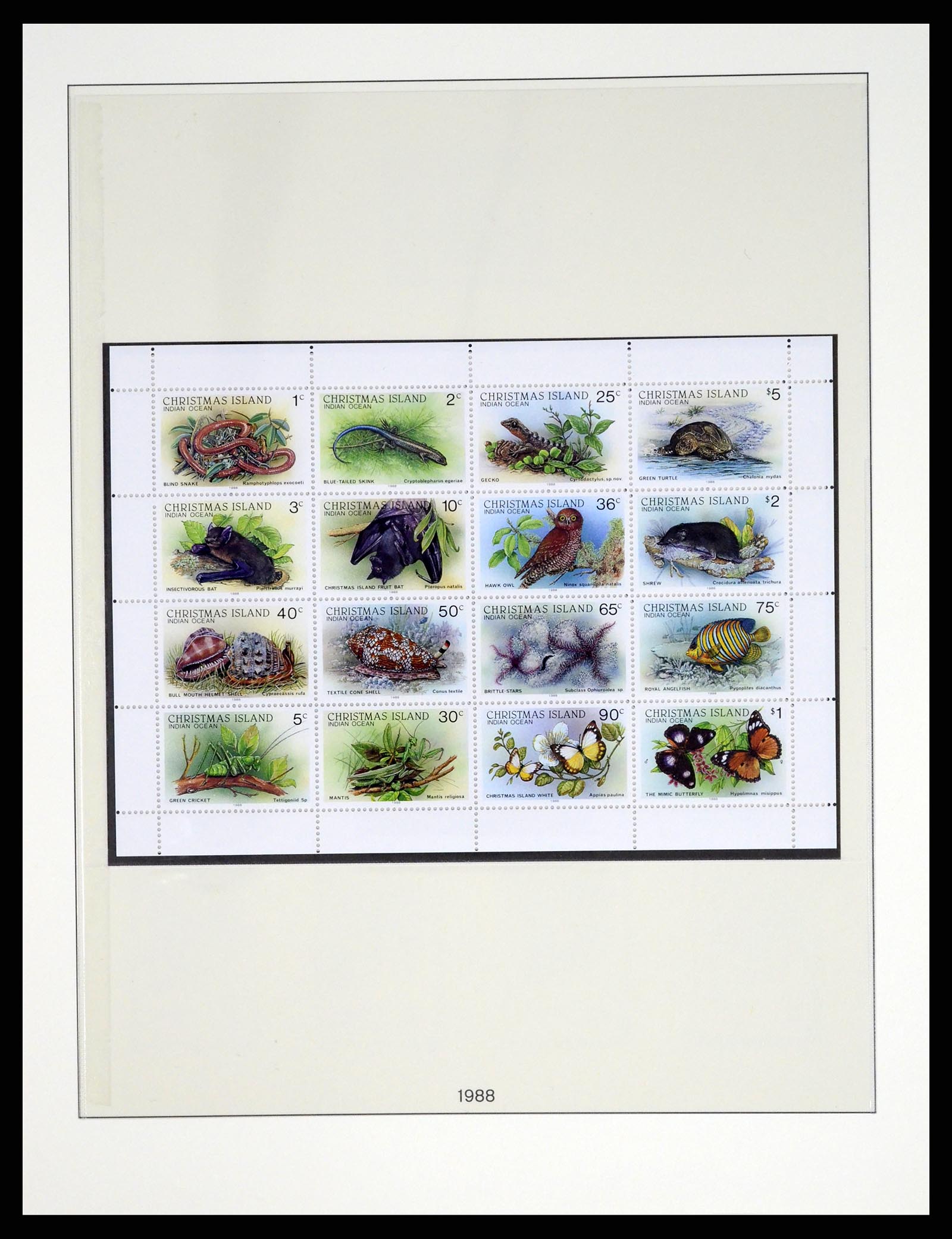 37276 028 - Postzegelverzameling 37276 Christmas Islands 1958-2020!