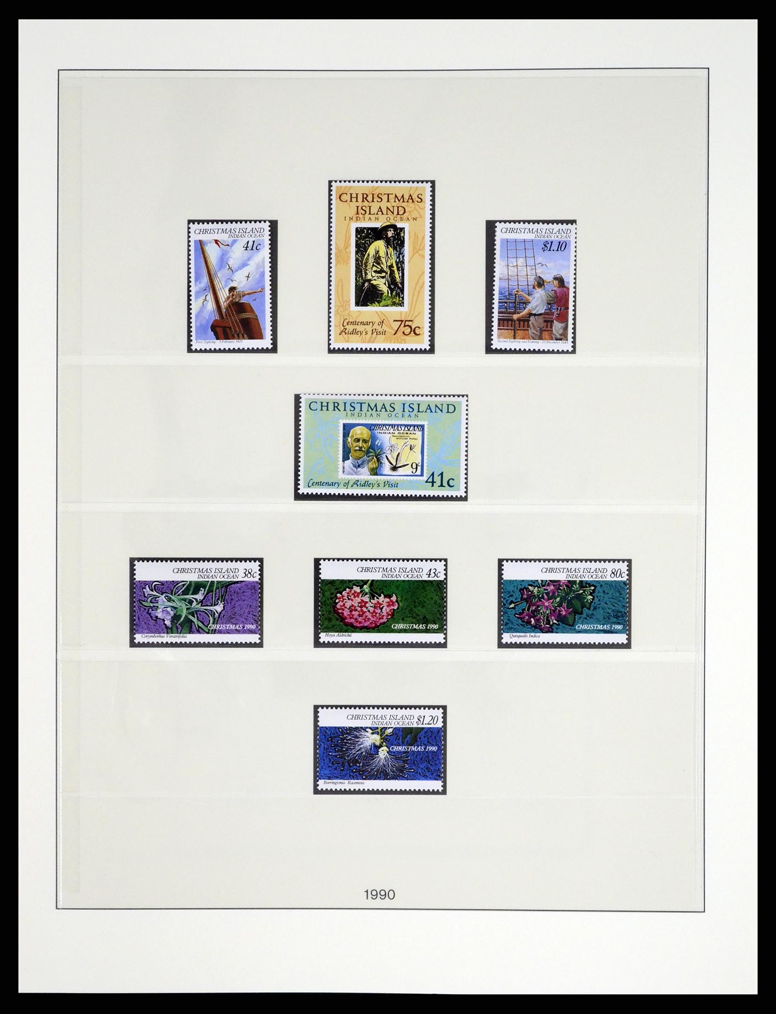 37276 032 - Postzegelverzameling 37276 Christmas Islands 1958-2020!