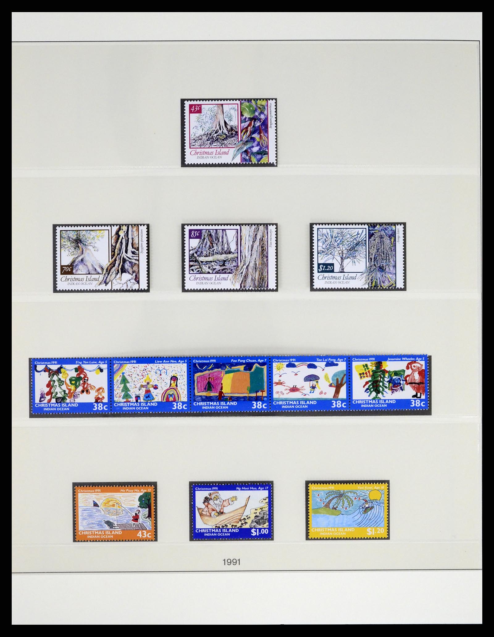 37276 037 - Postzegelverzameling 37276 Christmas Islands 1958-2020!