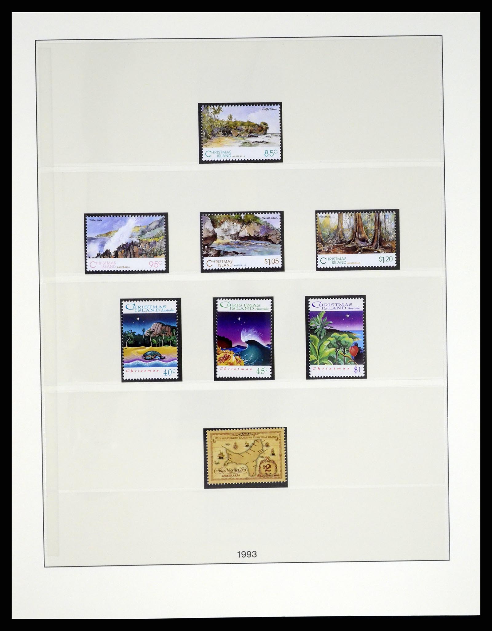 37276 042 - Postzegelverzameling 37276 Christmas Islands 1958-2020!