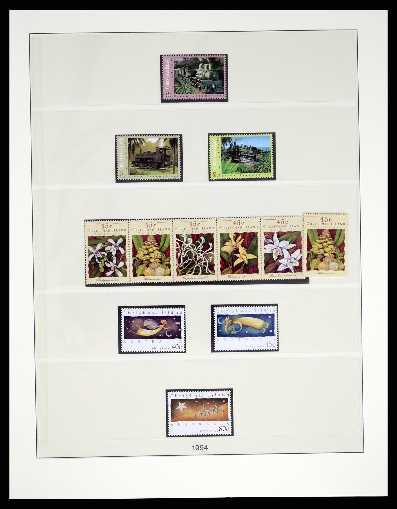 37276 043 - Postzegelverzameling 37276 Christmas Islands 1958-2020!