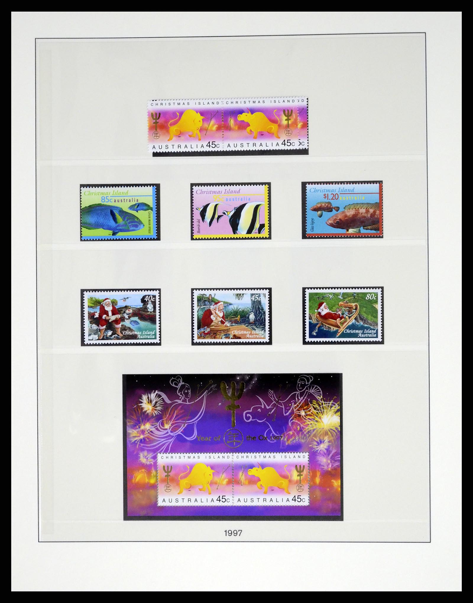 37276 051 - Postzegelverzameling 37276 Christmas Islands 1958-2020!
