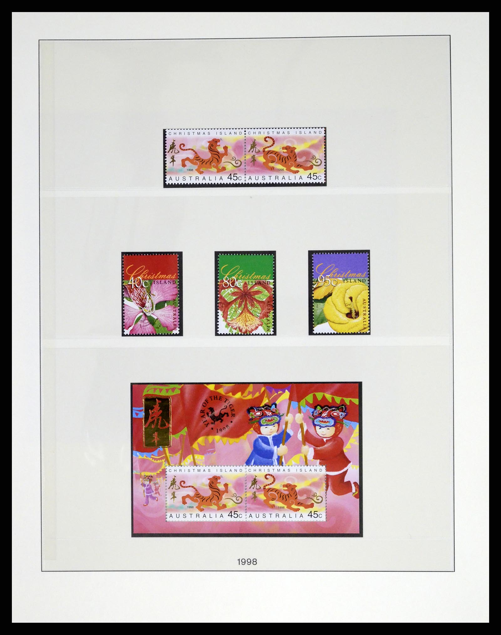 37276 052 - Postzegelverzameling 37276 Christmas Islands 1958-2020!