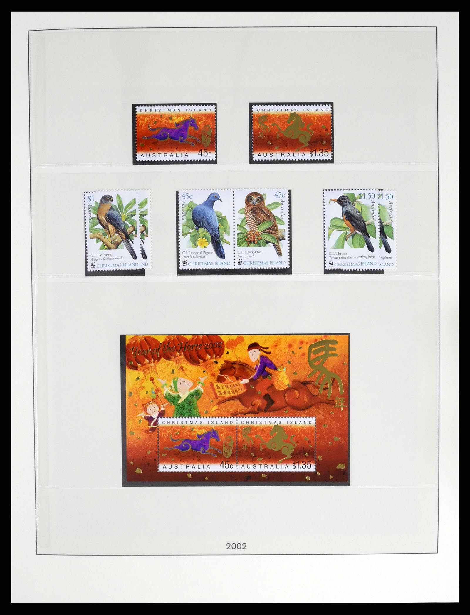 37276 057 - Postzegelverzameling 37276 Christmas Islands 1958-2020!