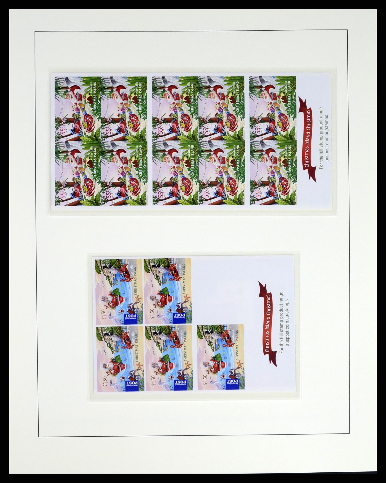 37276 091 - Postzegelverzameling 37276 Christmas Islands 1958-2020!