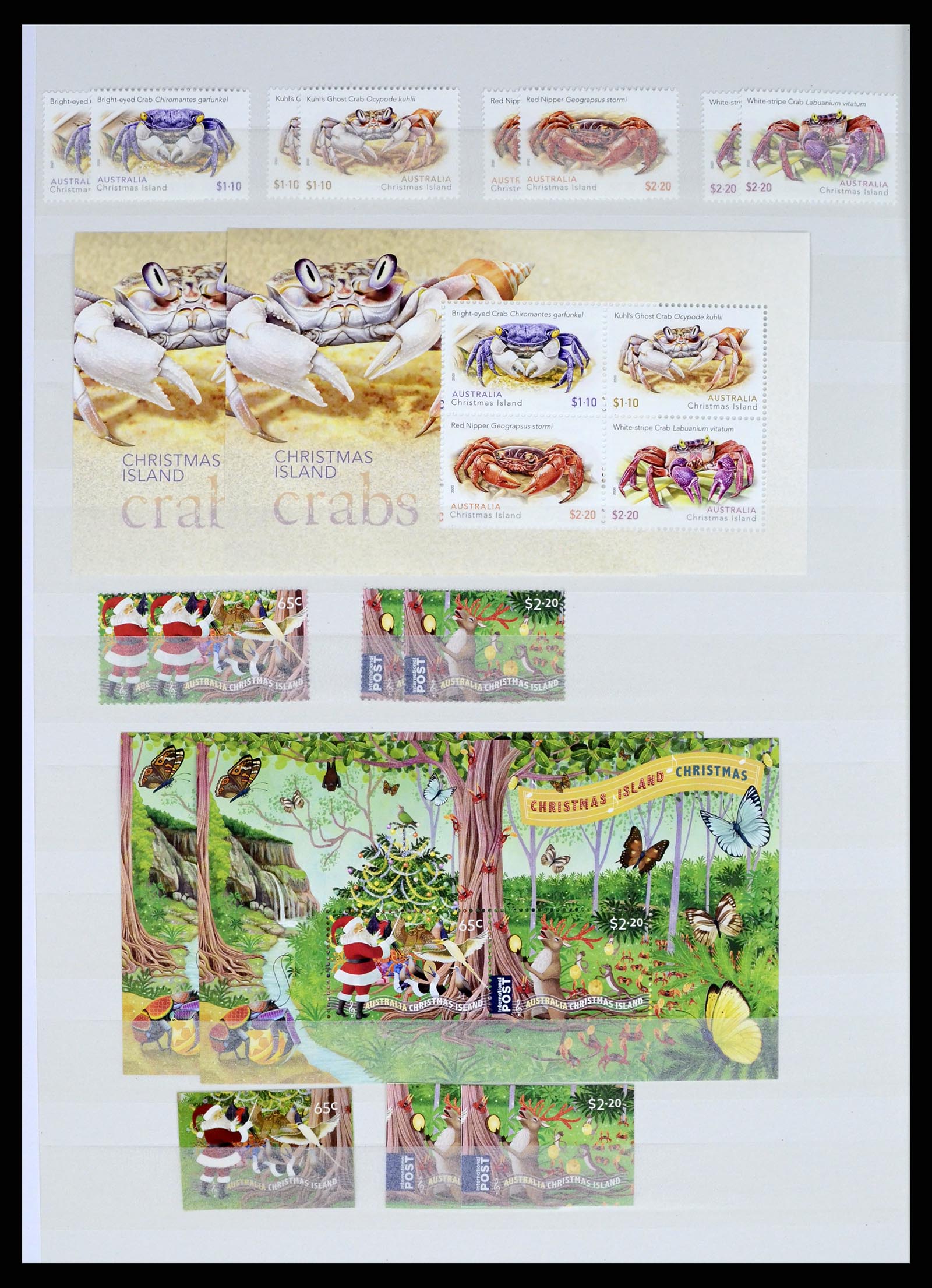 37276 165 - Postzegelverzameling 37276 Christmas Islands 1958-2020!