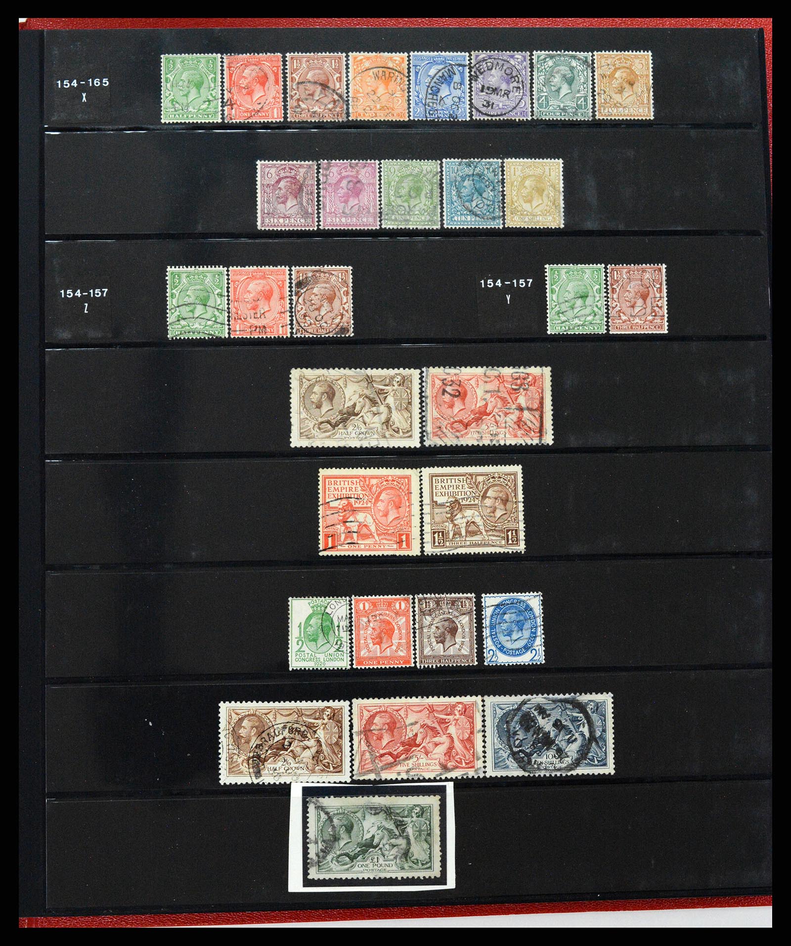 37278 005 - Postzegelverzameling 37278 Engeland 1840-1976.