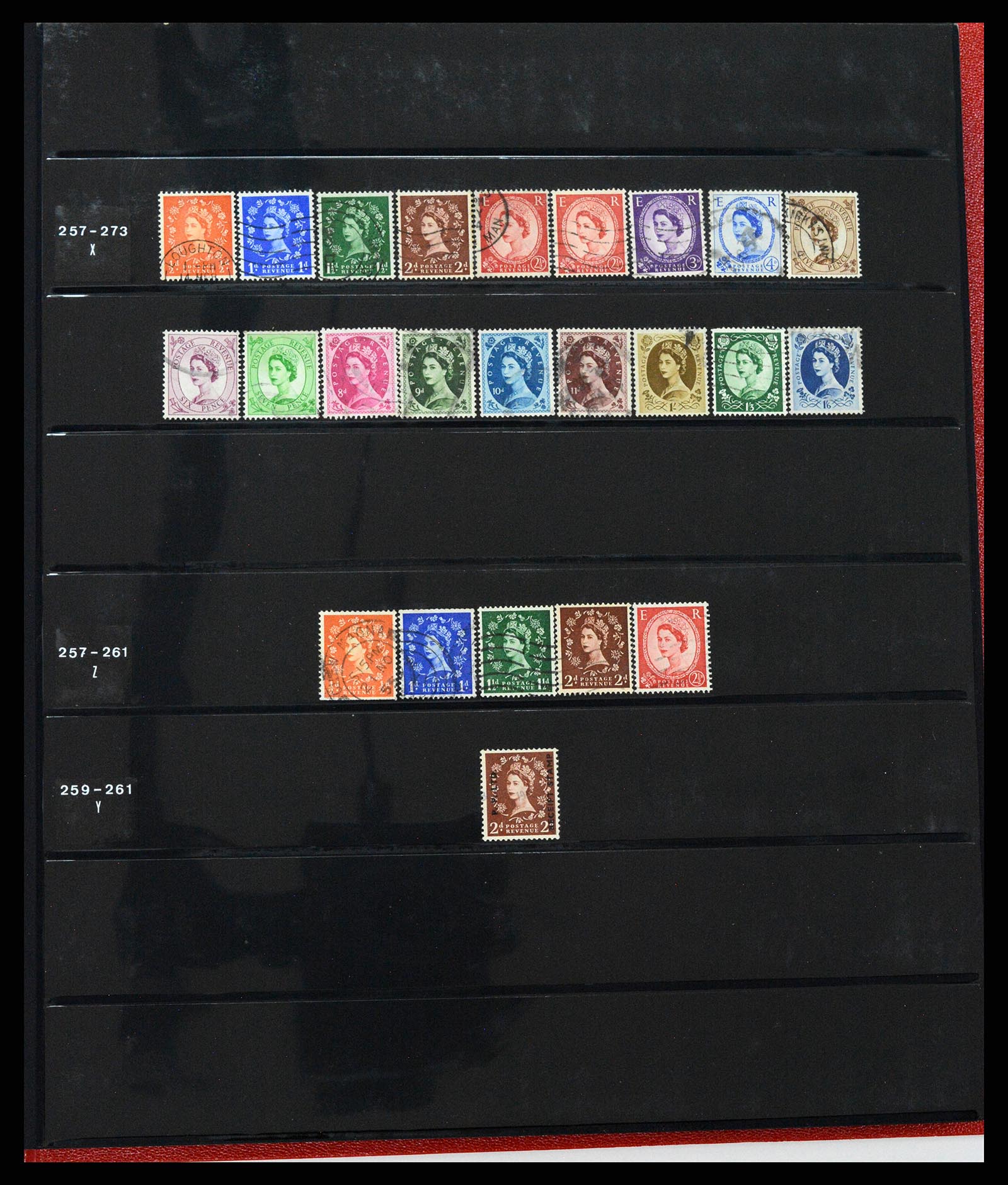 37278 011 - Postzegelverzameling 37278 Engeland 1840-1976.