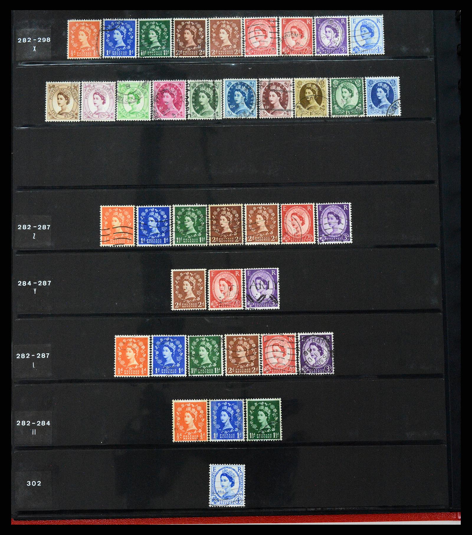 37278 012 - Postzegelverzameling 37278 Engeland 1840-1976.