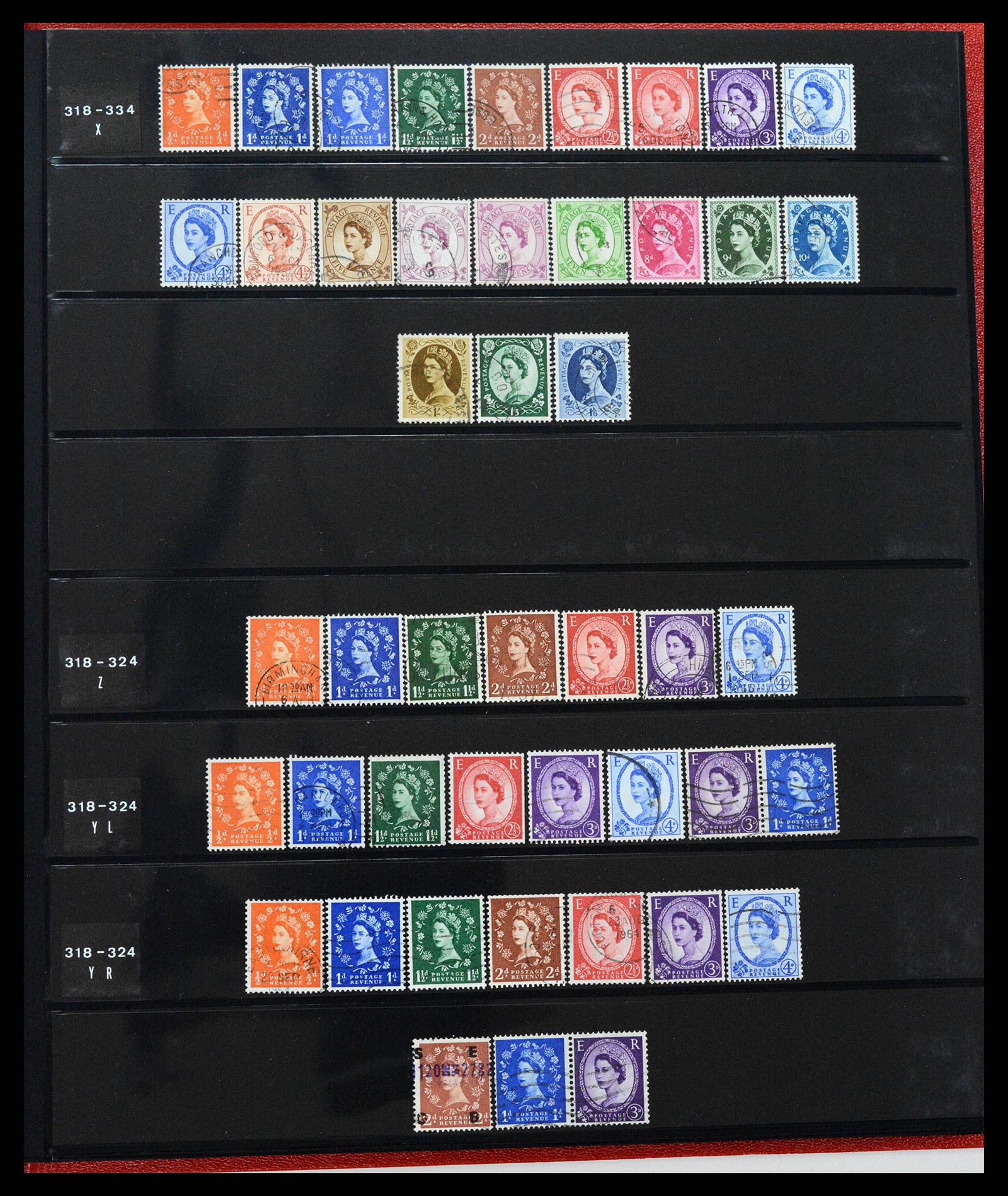 37278 013 - Postzegelverzameling 37278 Engeland 1840-1976.