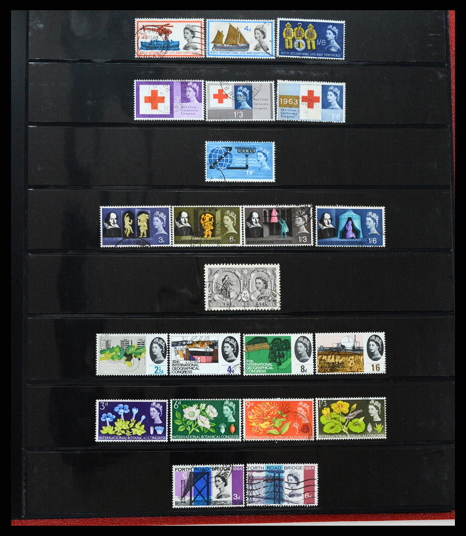 37278 018 - Postzegelverzameling 37278 Engeland 1840-1976.