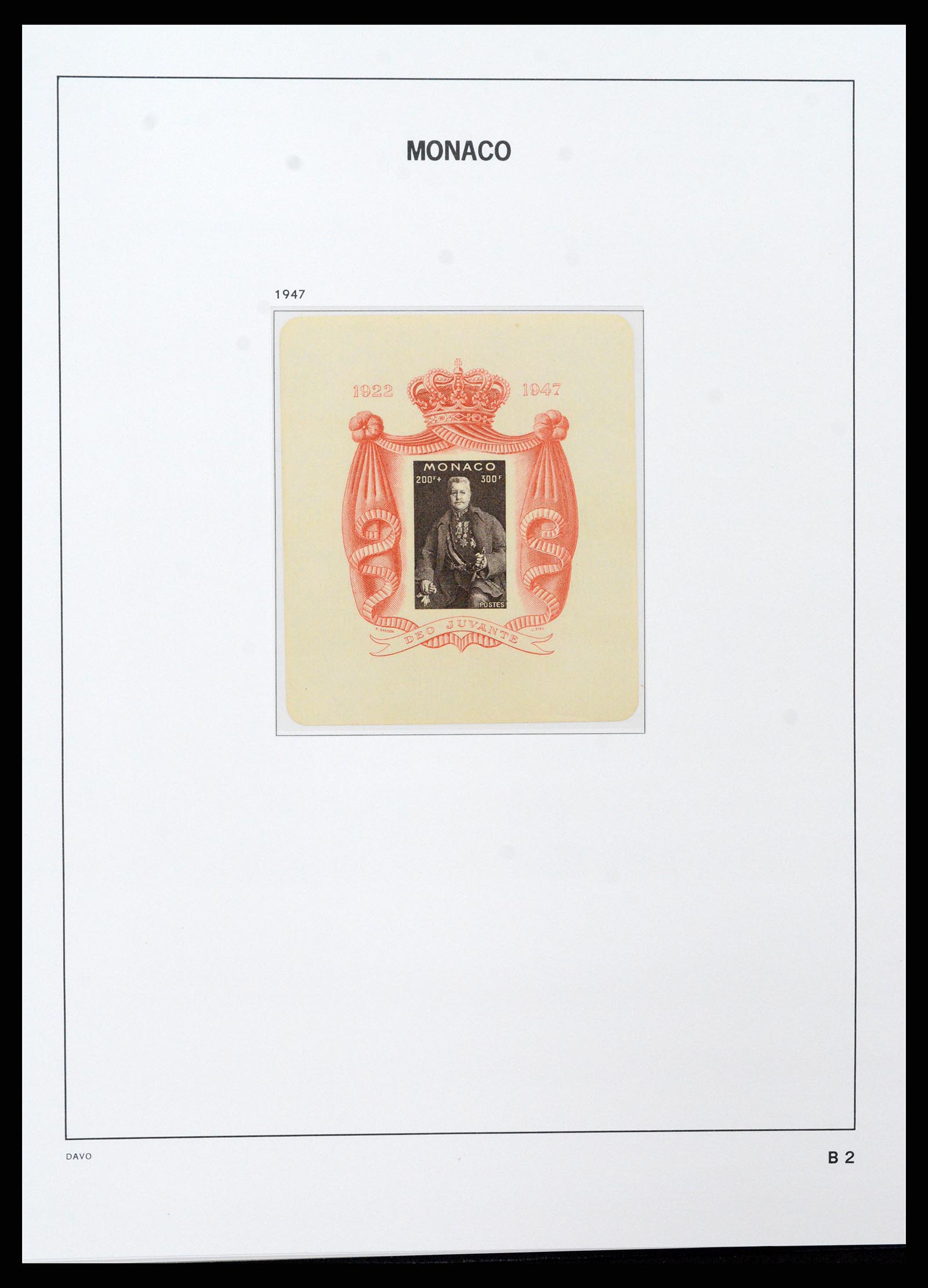 37279 068 - Postzegelverzameling 37279 Monaco 1885-1969.