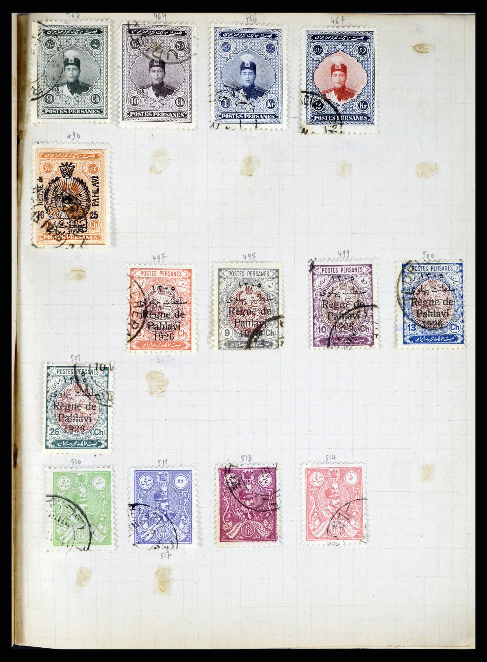 37280 003 - Postzegelverzameling 37280 Wereld klassiek 1840-1900.