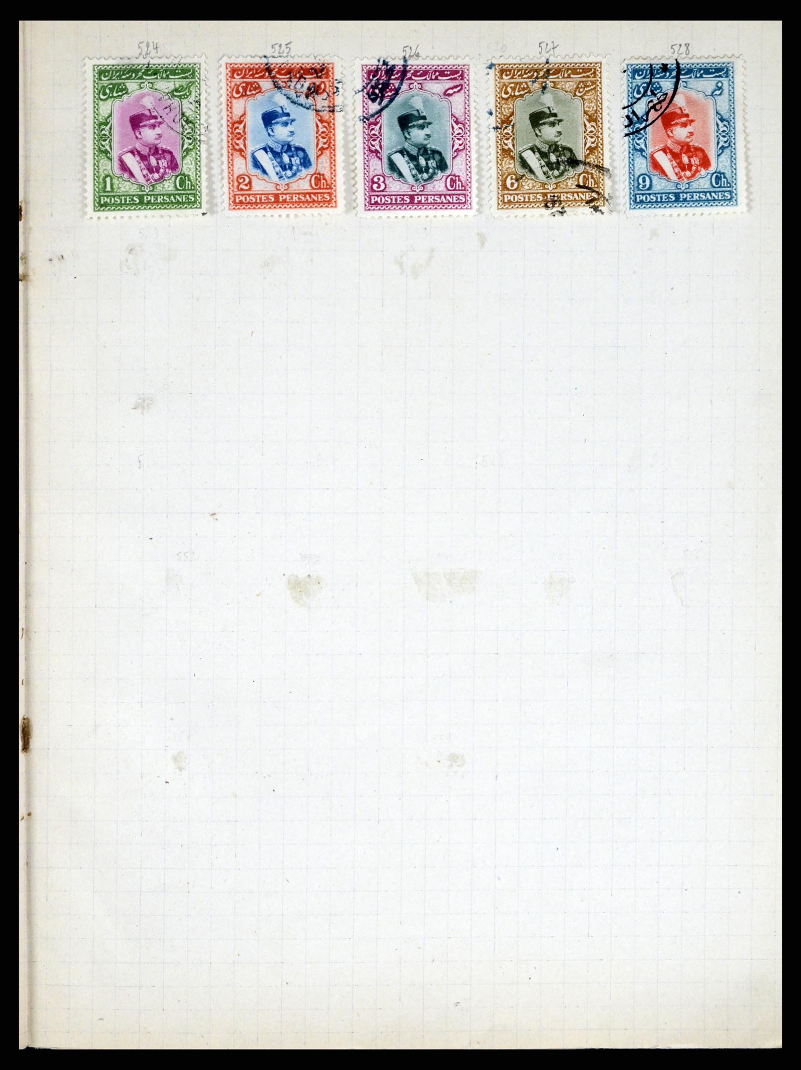 37280 004 - Postzegelverzameling 37280 Wereld klassiek 1840-1900.