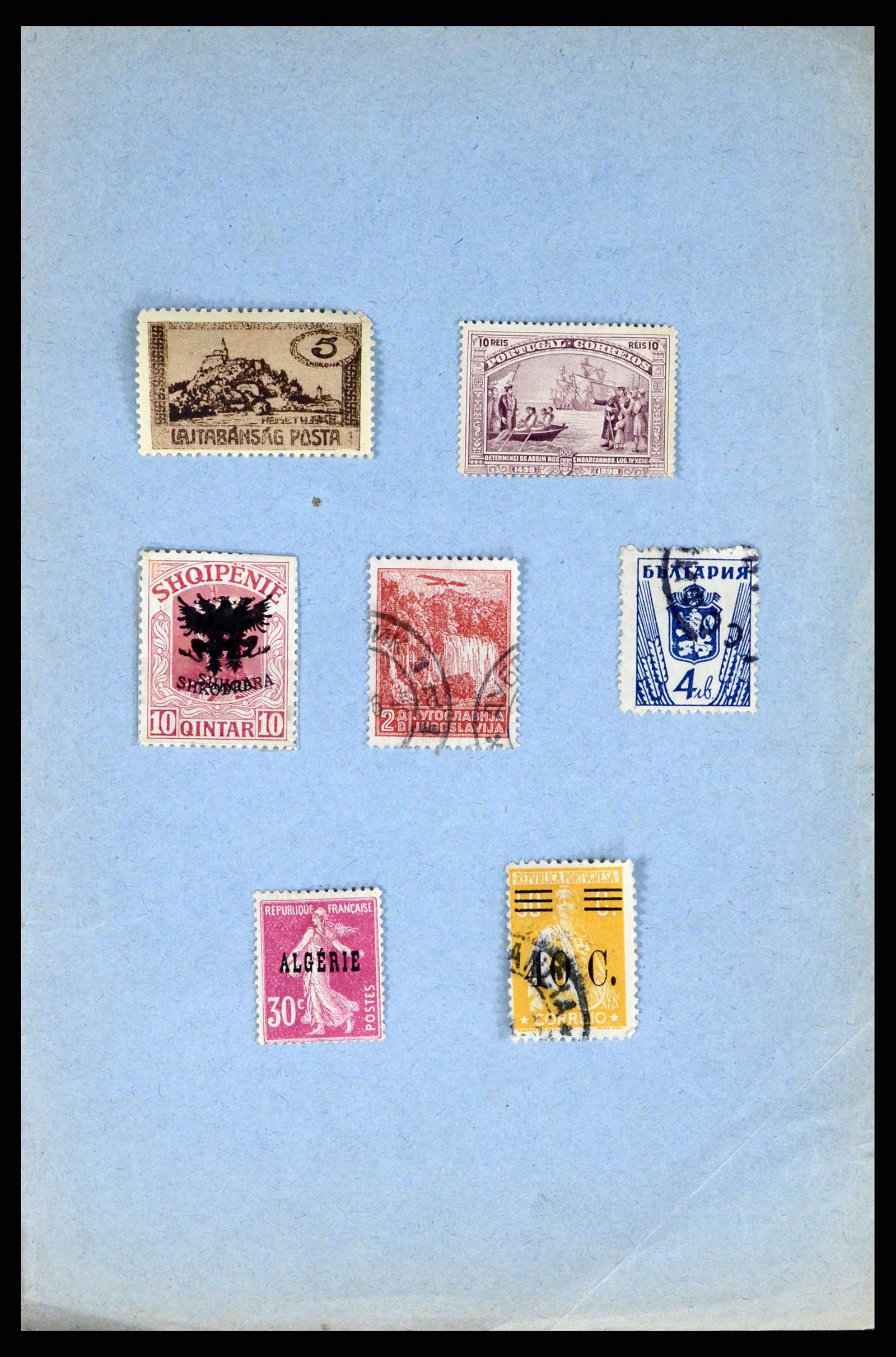 37280 010 - Postzegelverzameling 37280 Wereld klassiek 1840-1900.