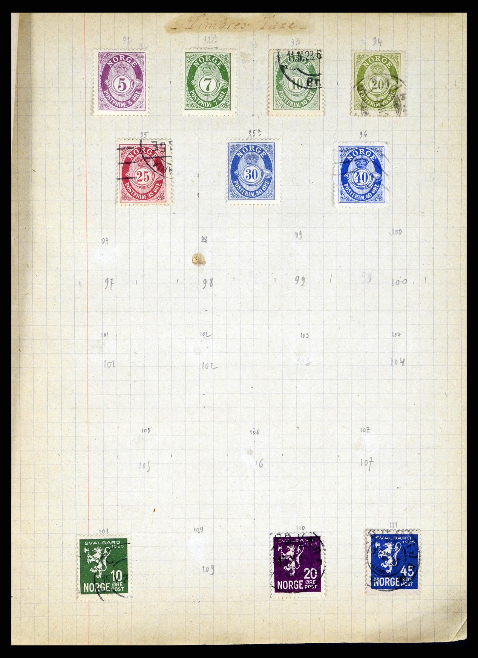 37280 016 - Postzegelverzameling 37280 Wereld klassiek 1840-1900.