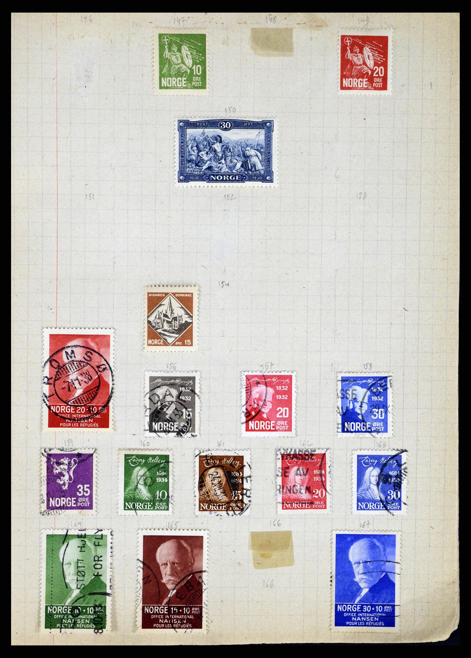 37280 017 - Postzegelverzameling 37280 Wereld klassiek 1840-1900.